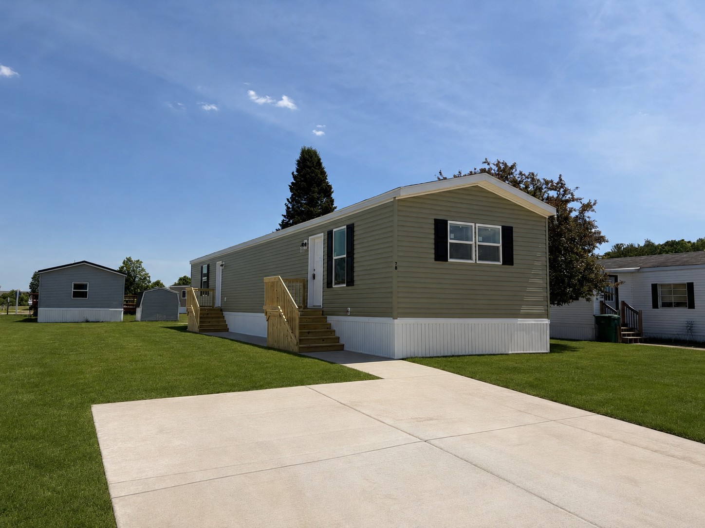 A photo of the home