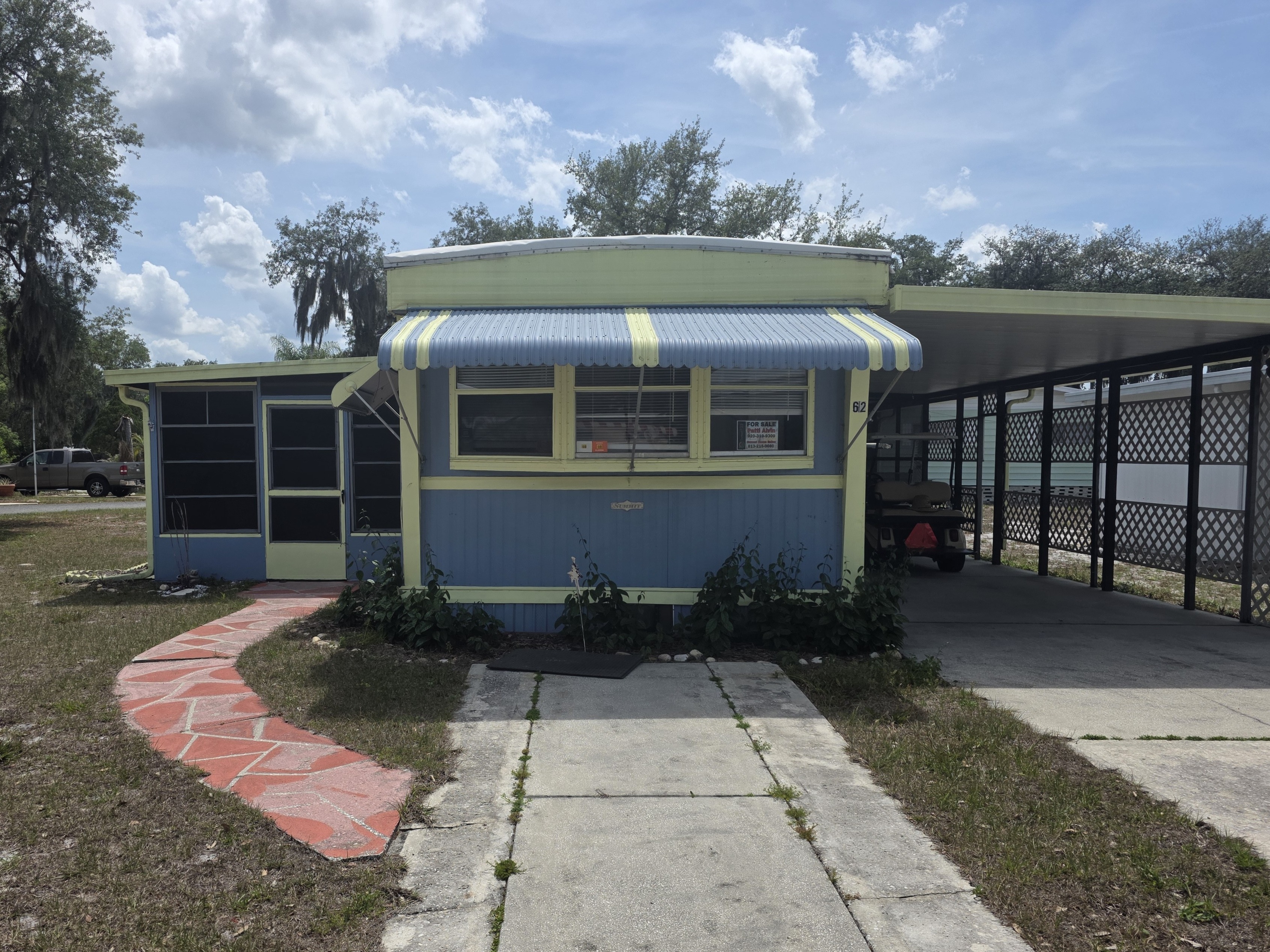 A photo of the home