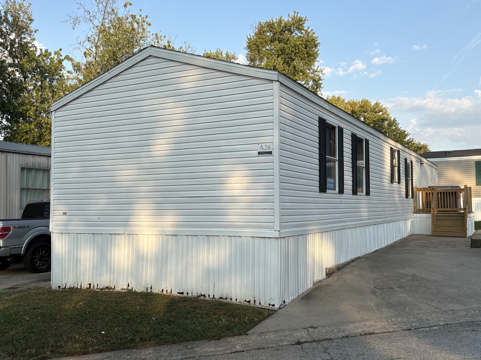 A photo of the home