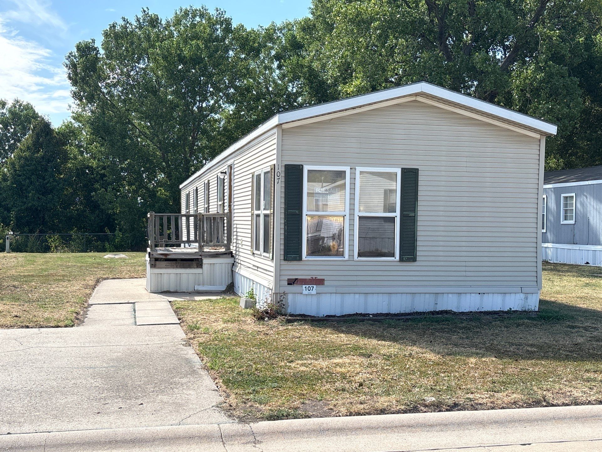A photo of the home