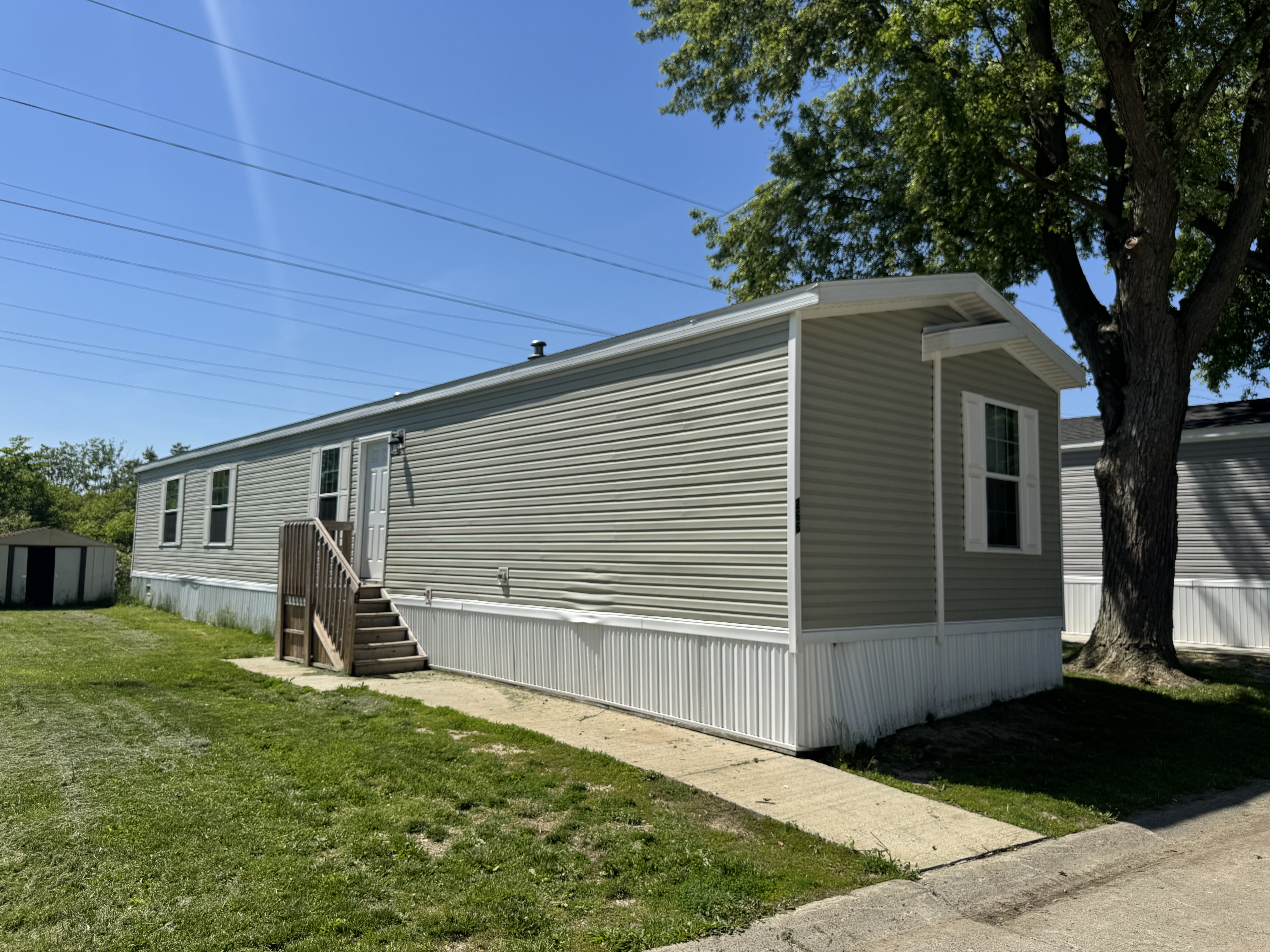A photo of the home