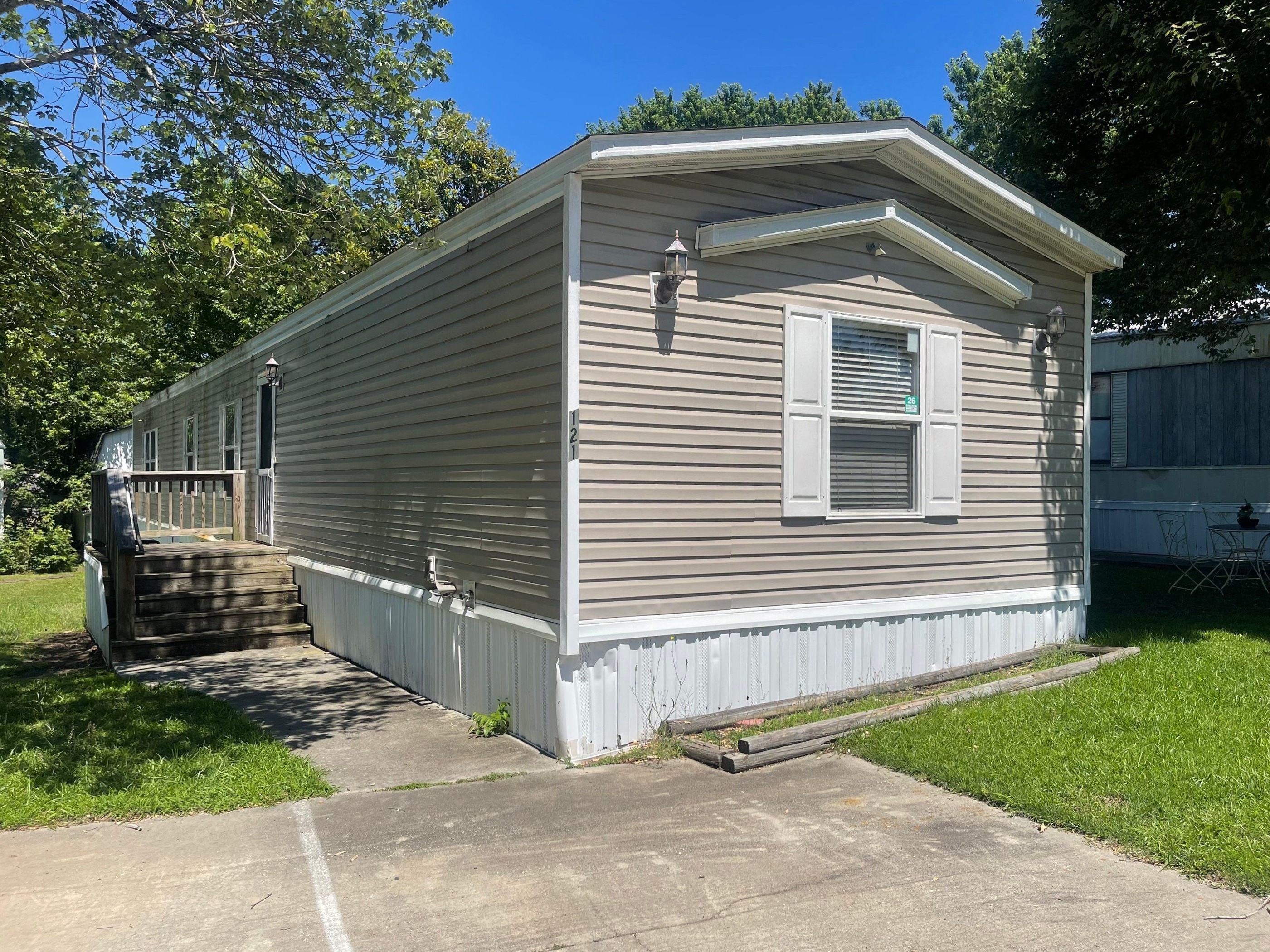 A photo of the home
