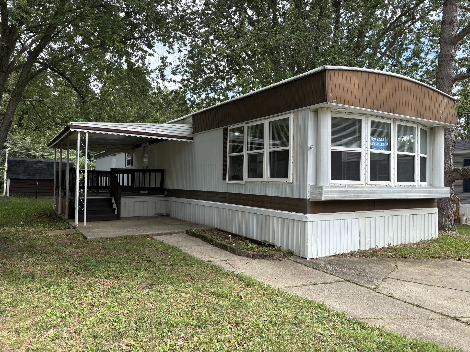 A photo of the home