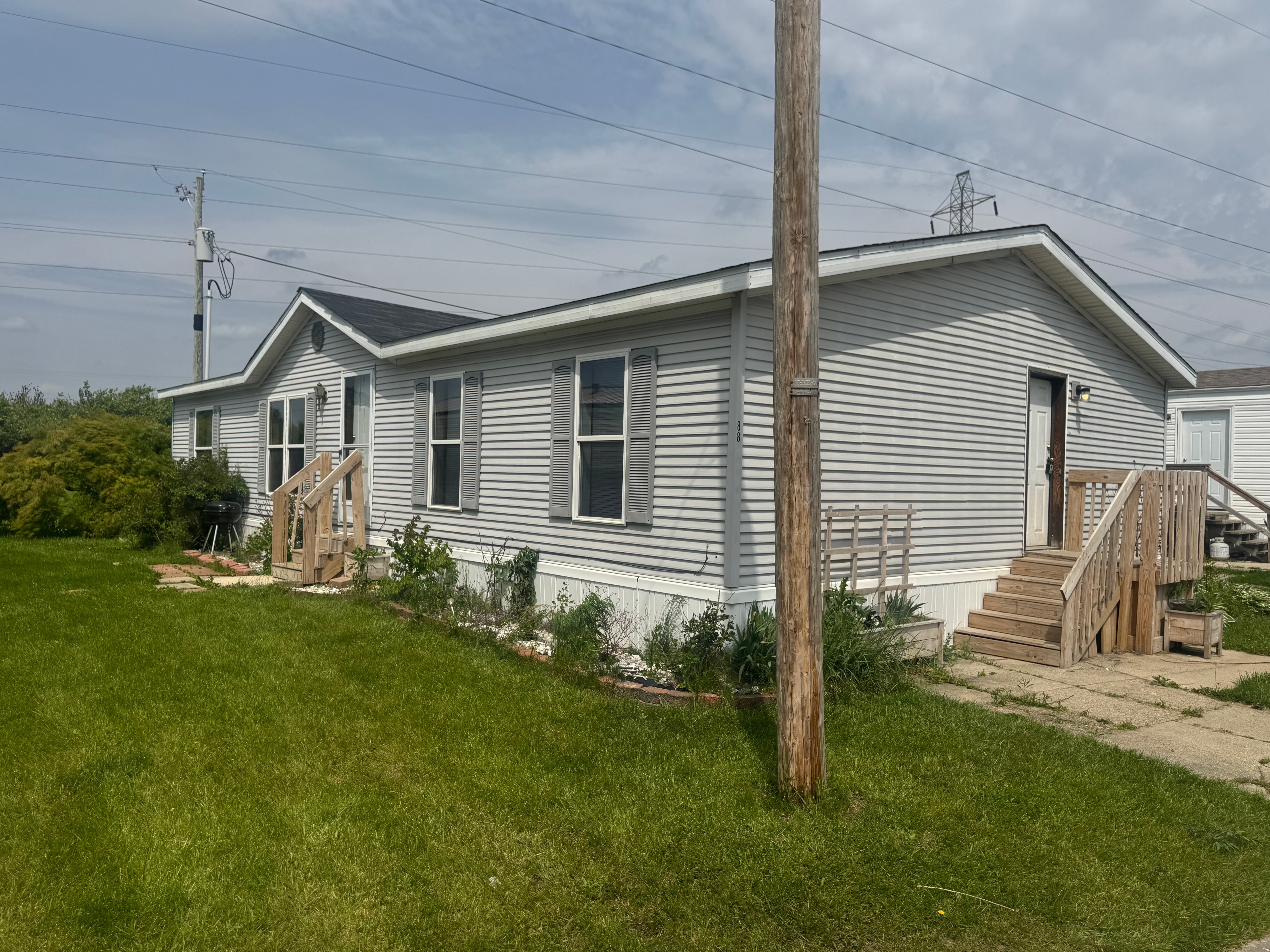 A photo of the home