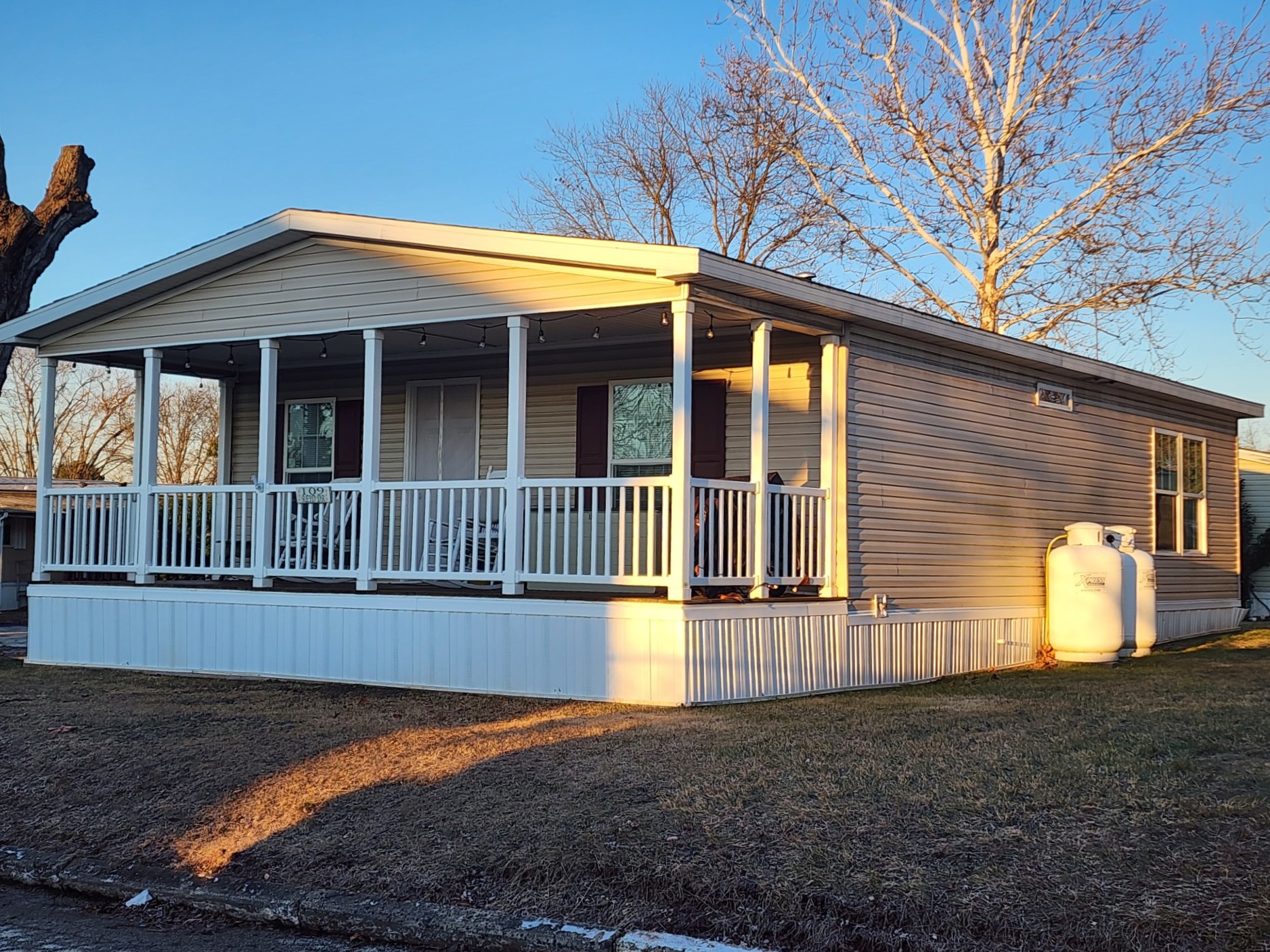 A photo of the home