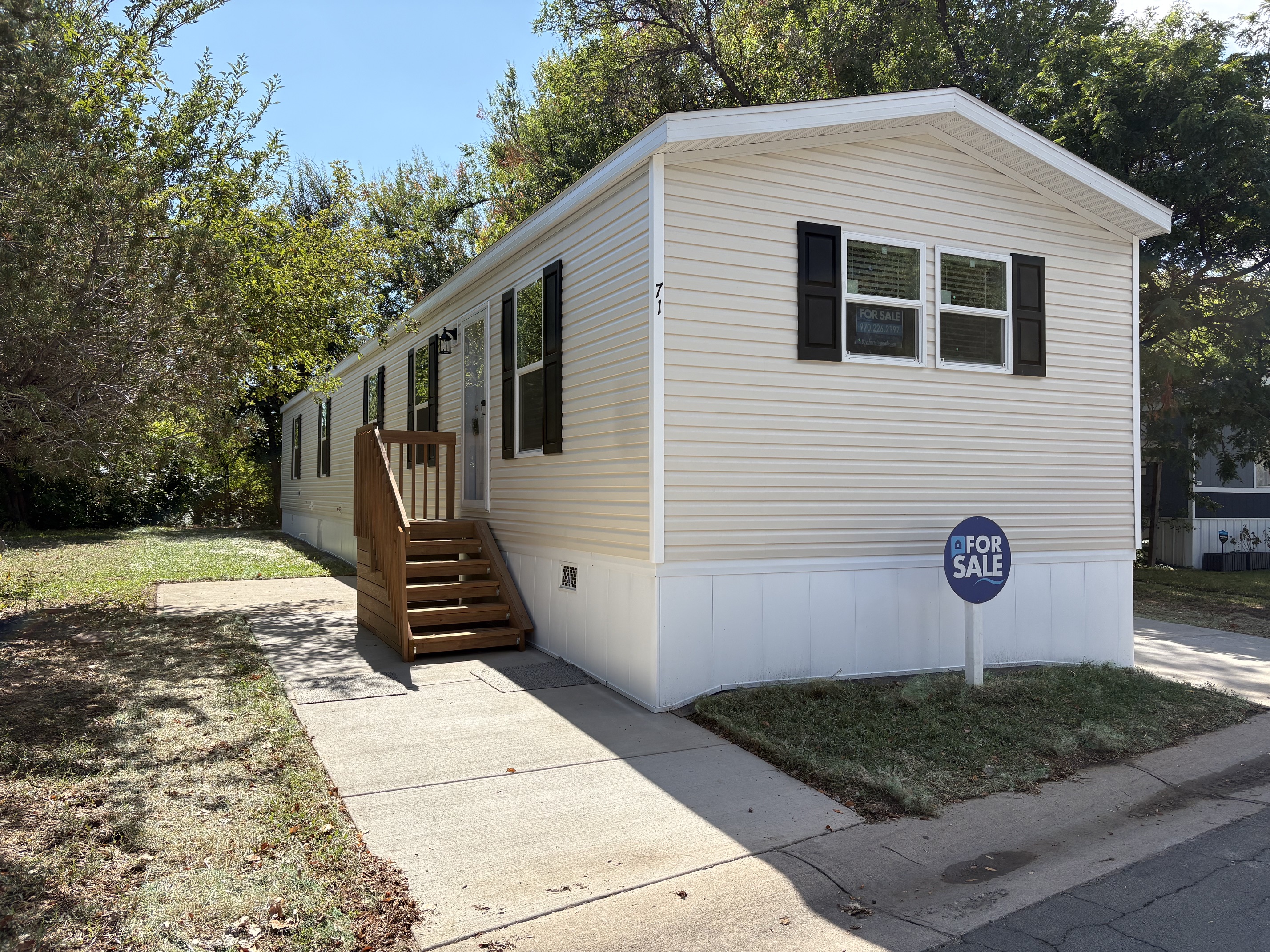 A photo of the home