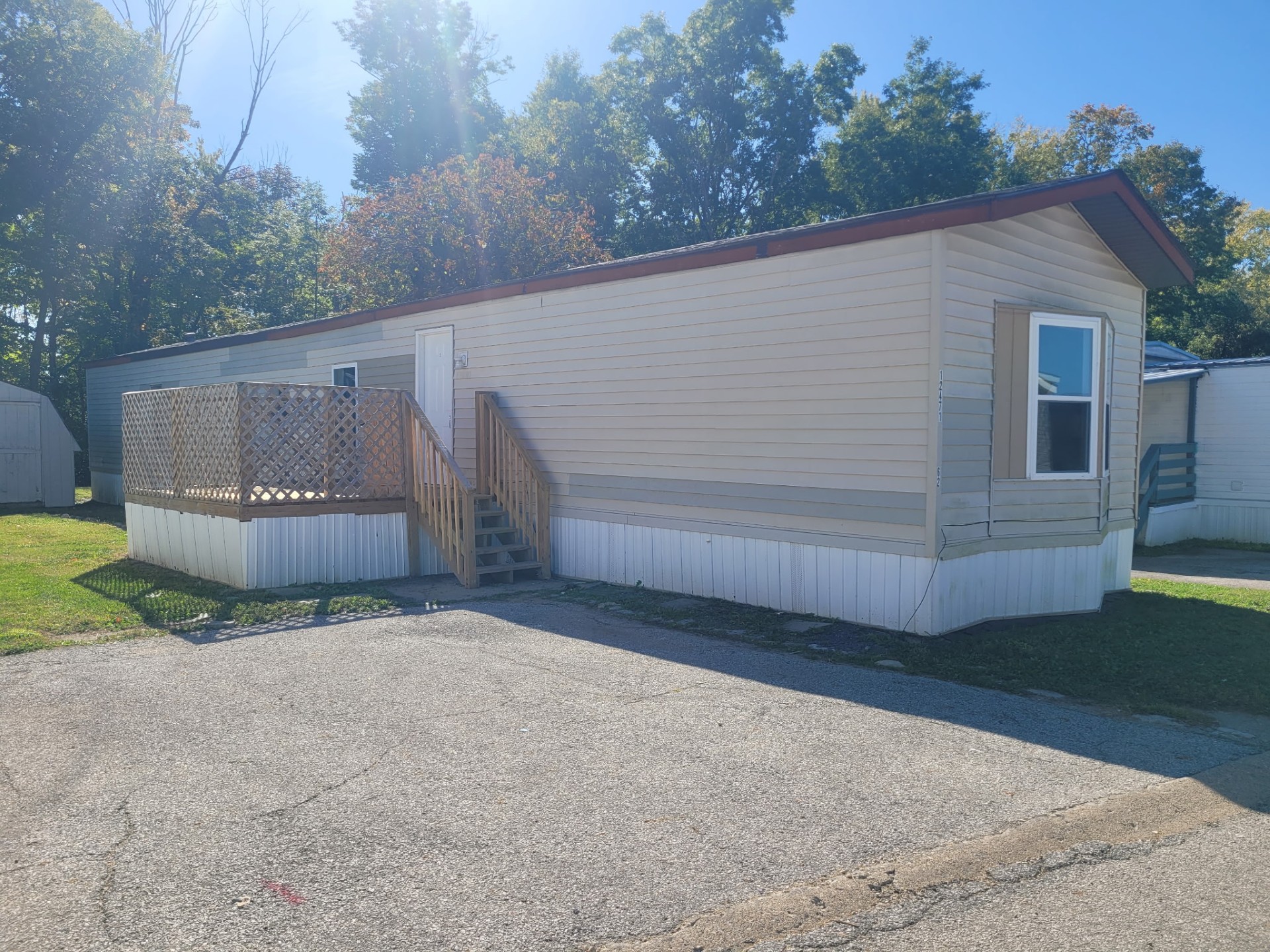A photo of the home