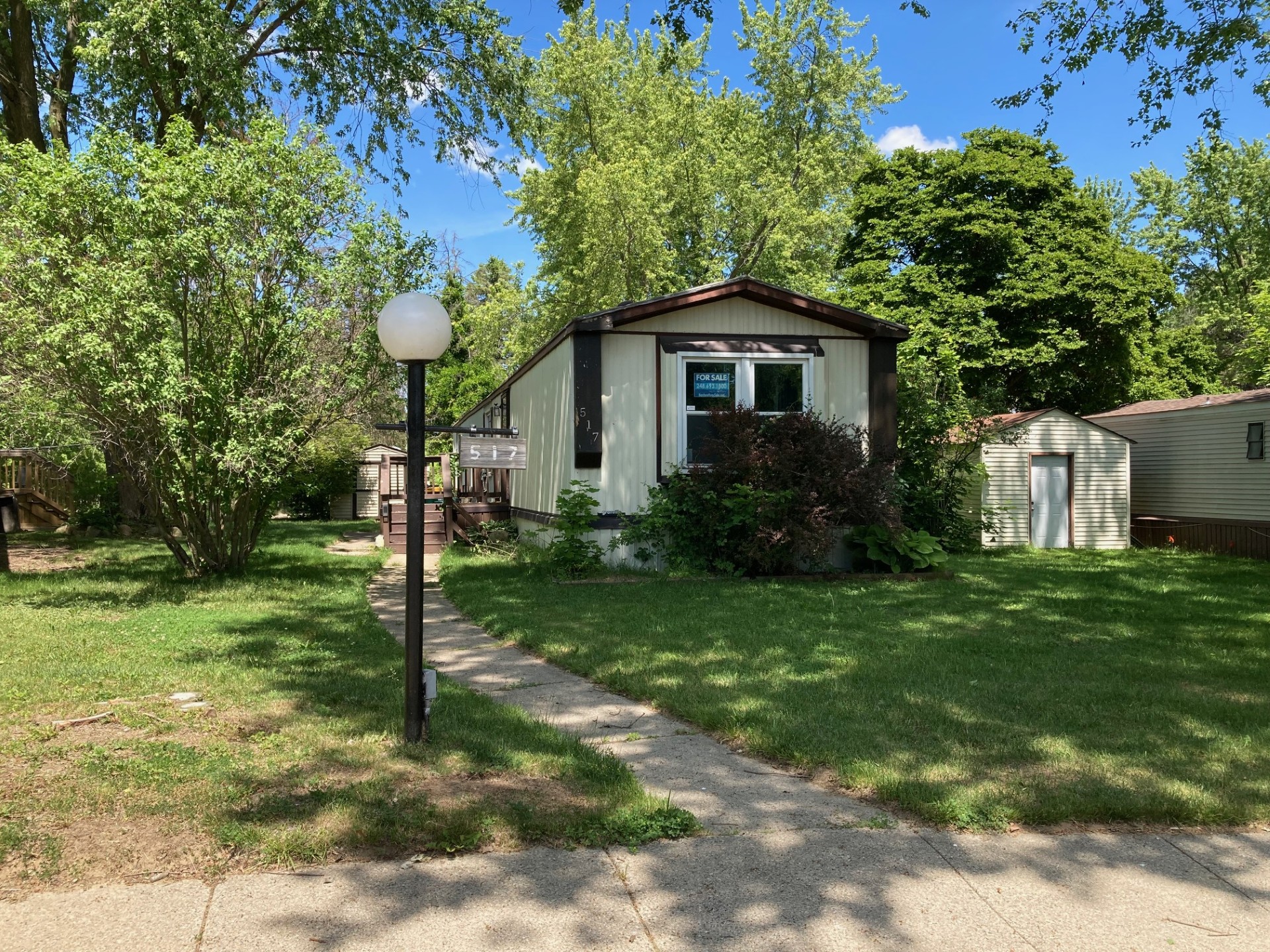A photo of the home