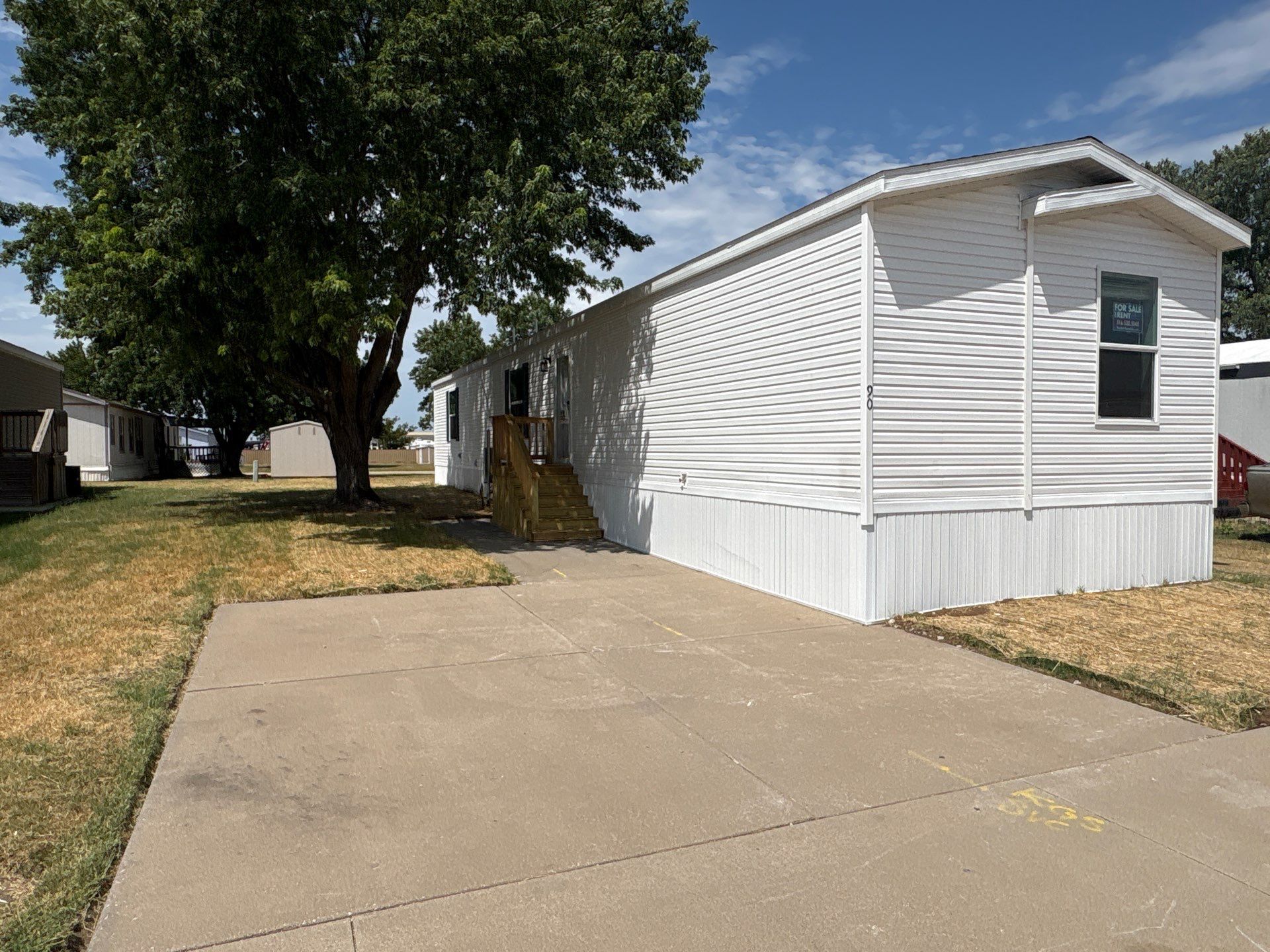 A photo of the home