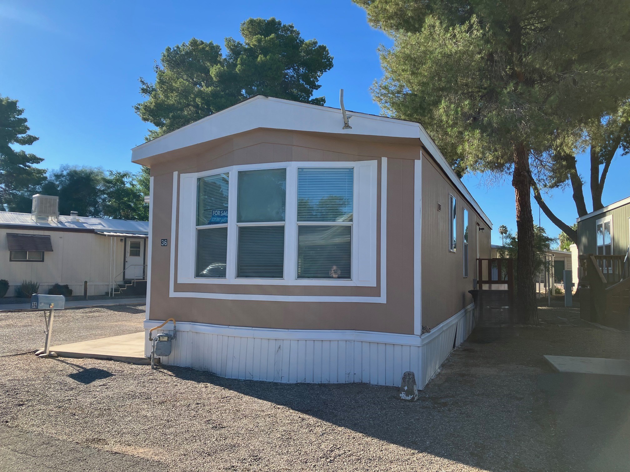 A photo of the home