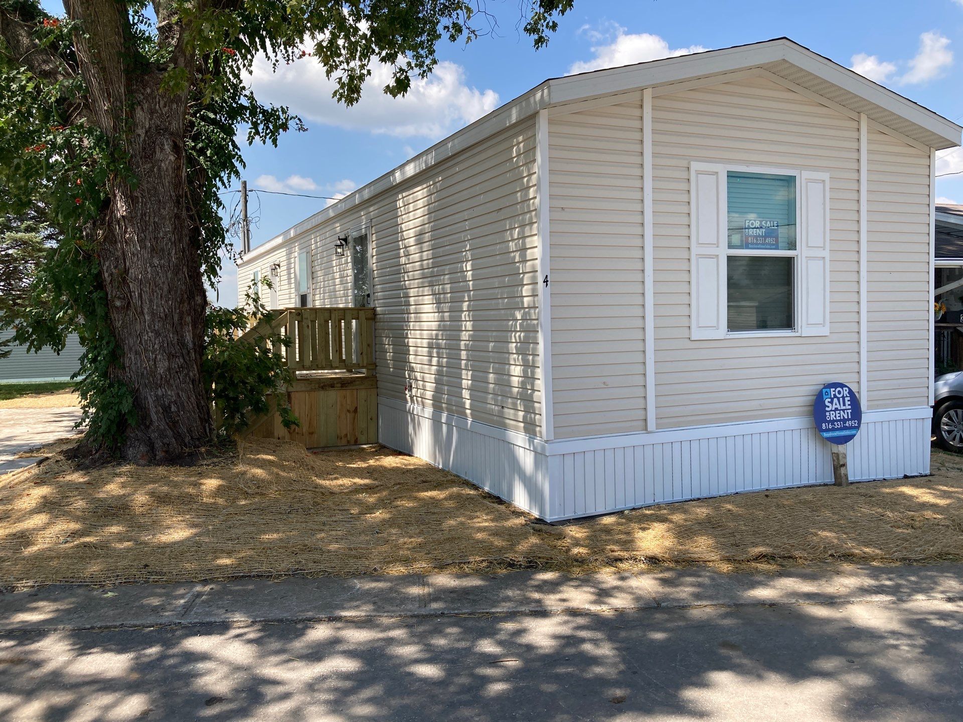 A photo of the home