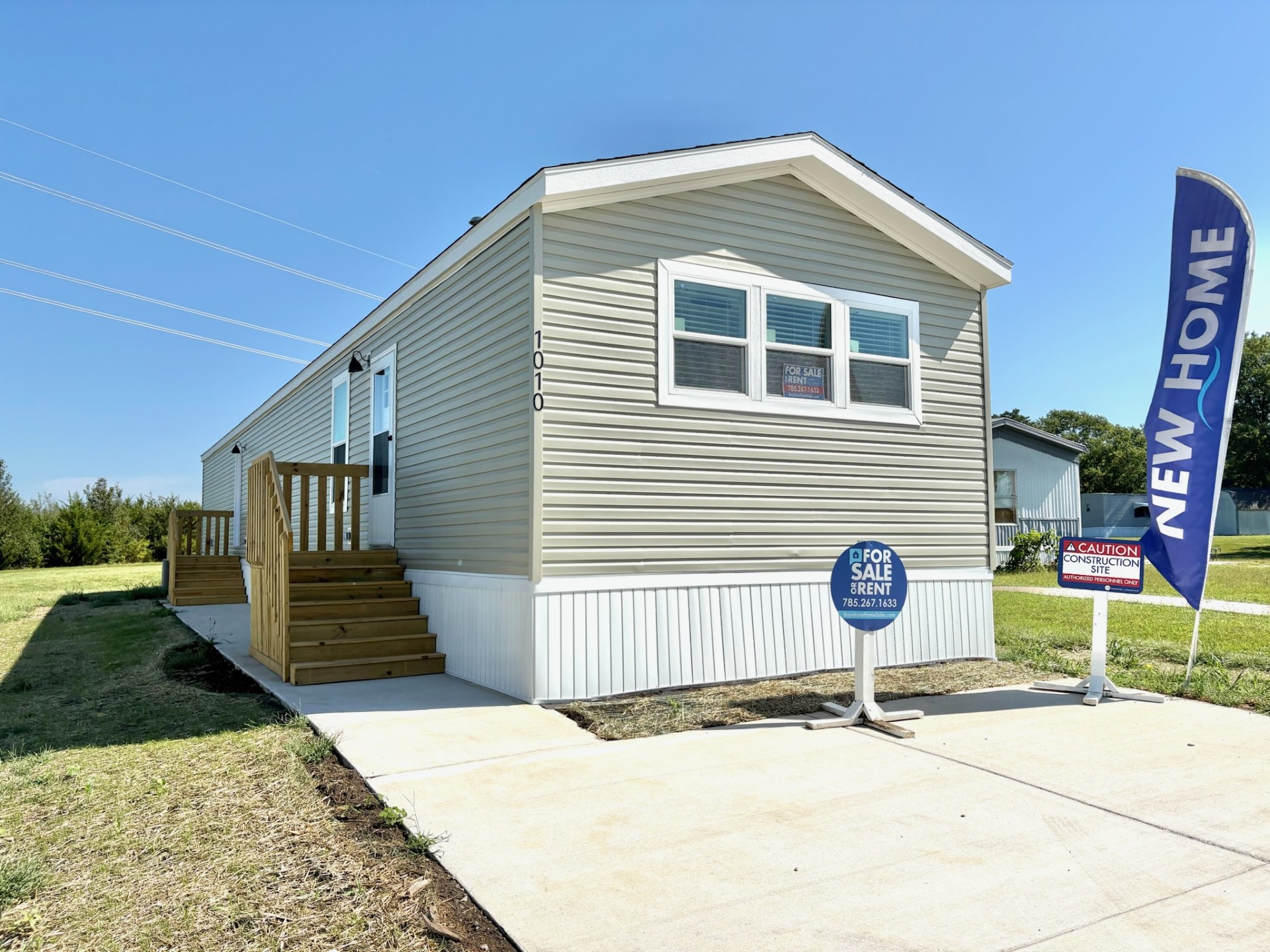A photo of the home