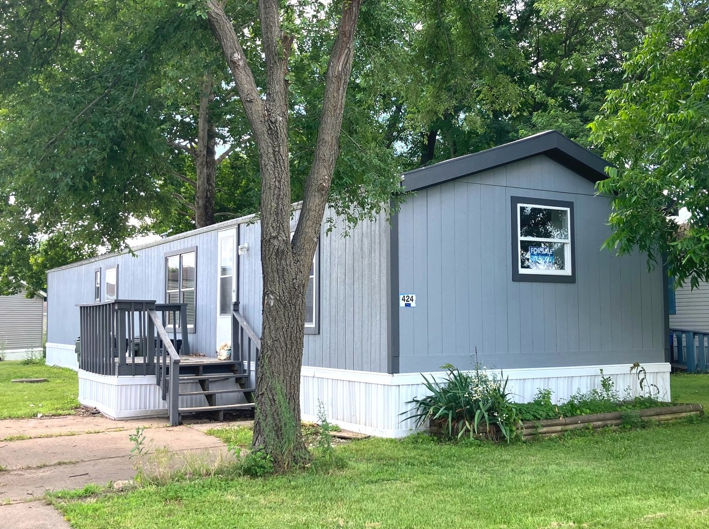 A photo of the home