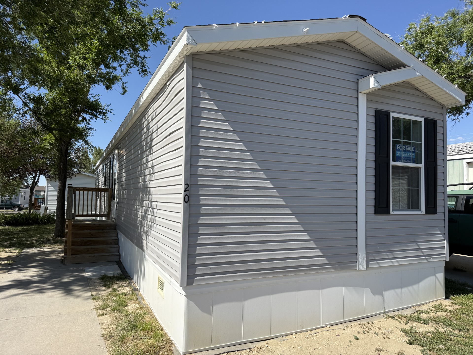 A photo of the home