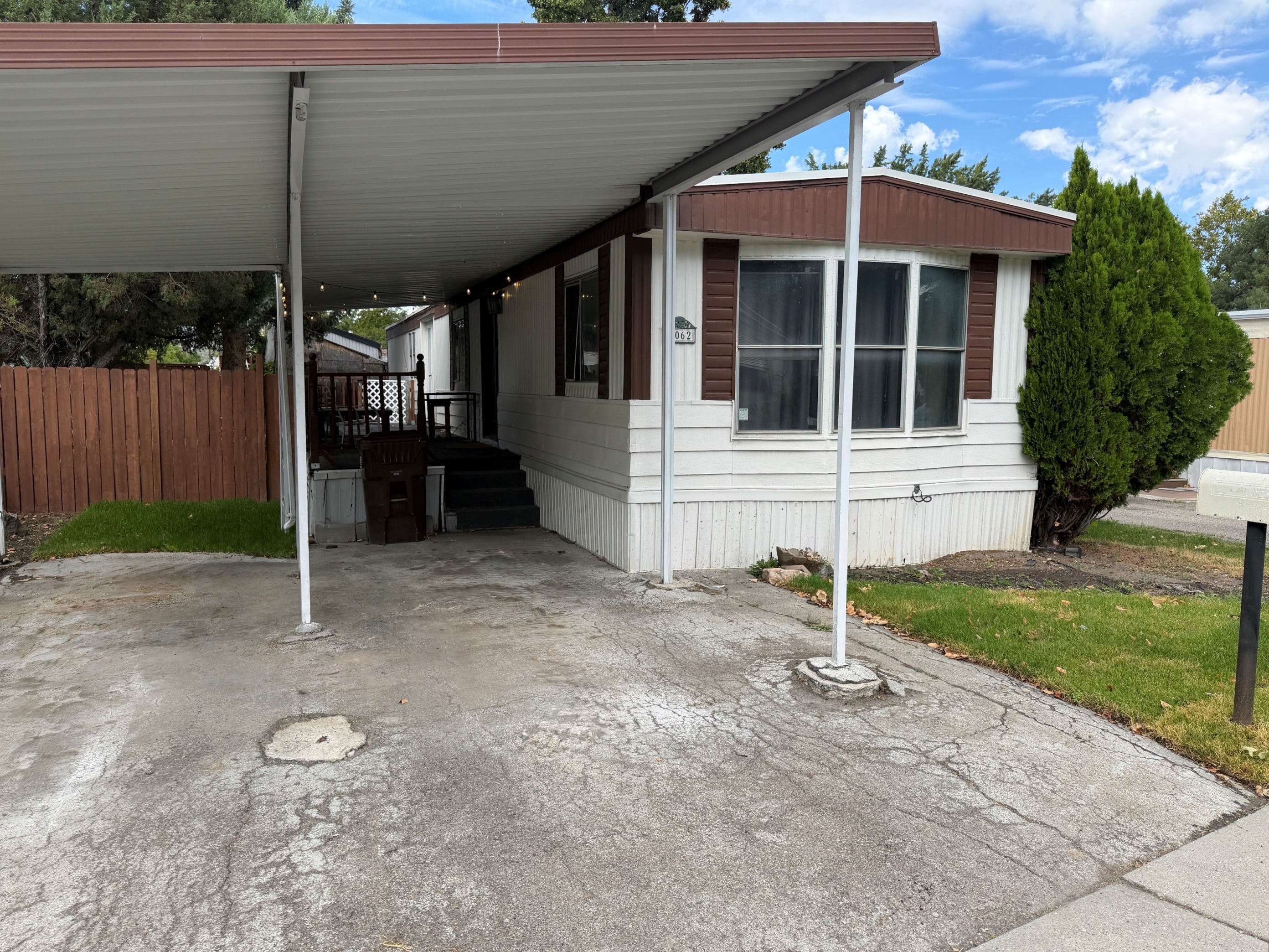A photo of the home