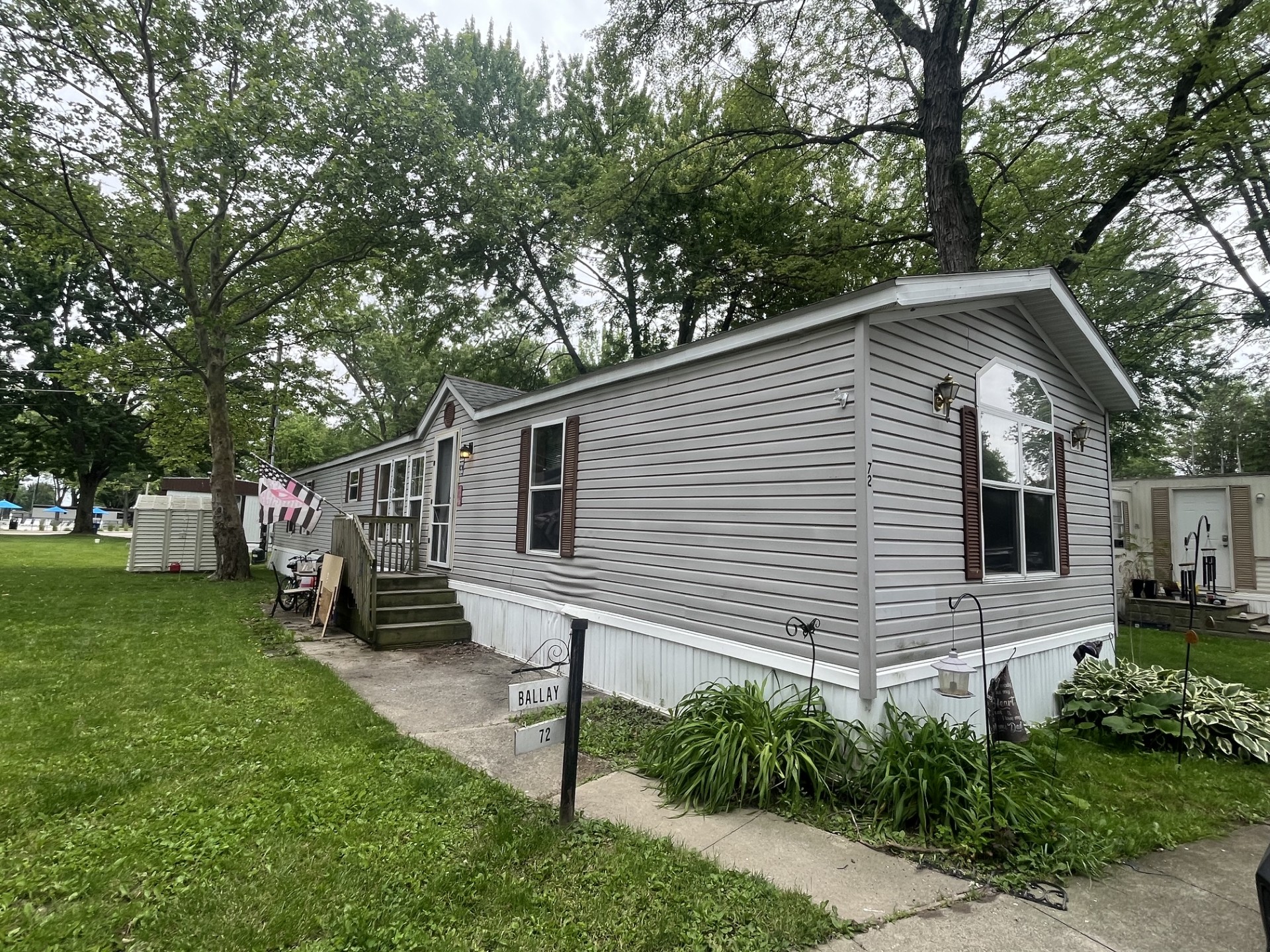 A photo of the home