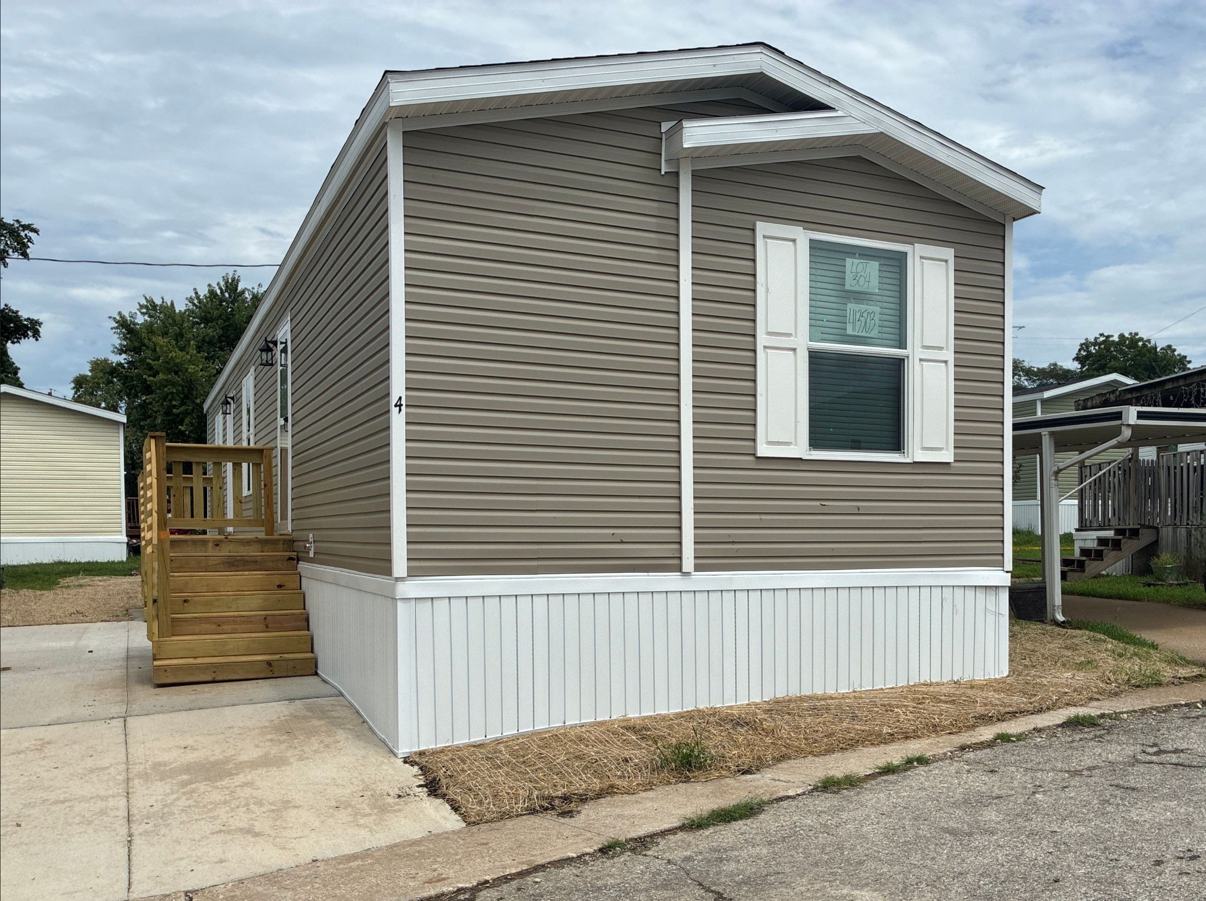 A photo of the home