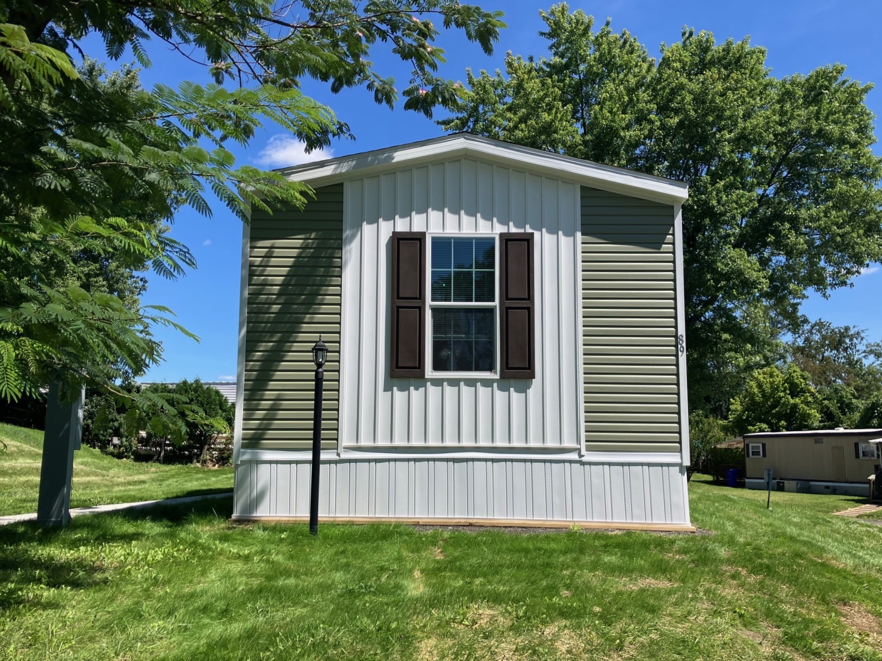 A photo of the home