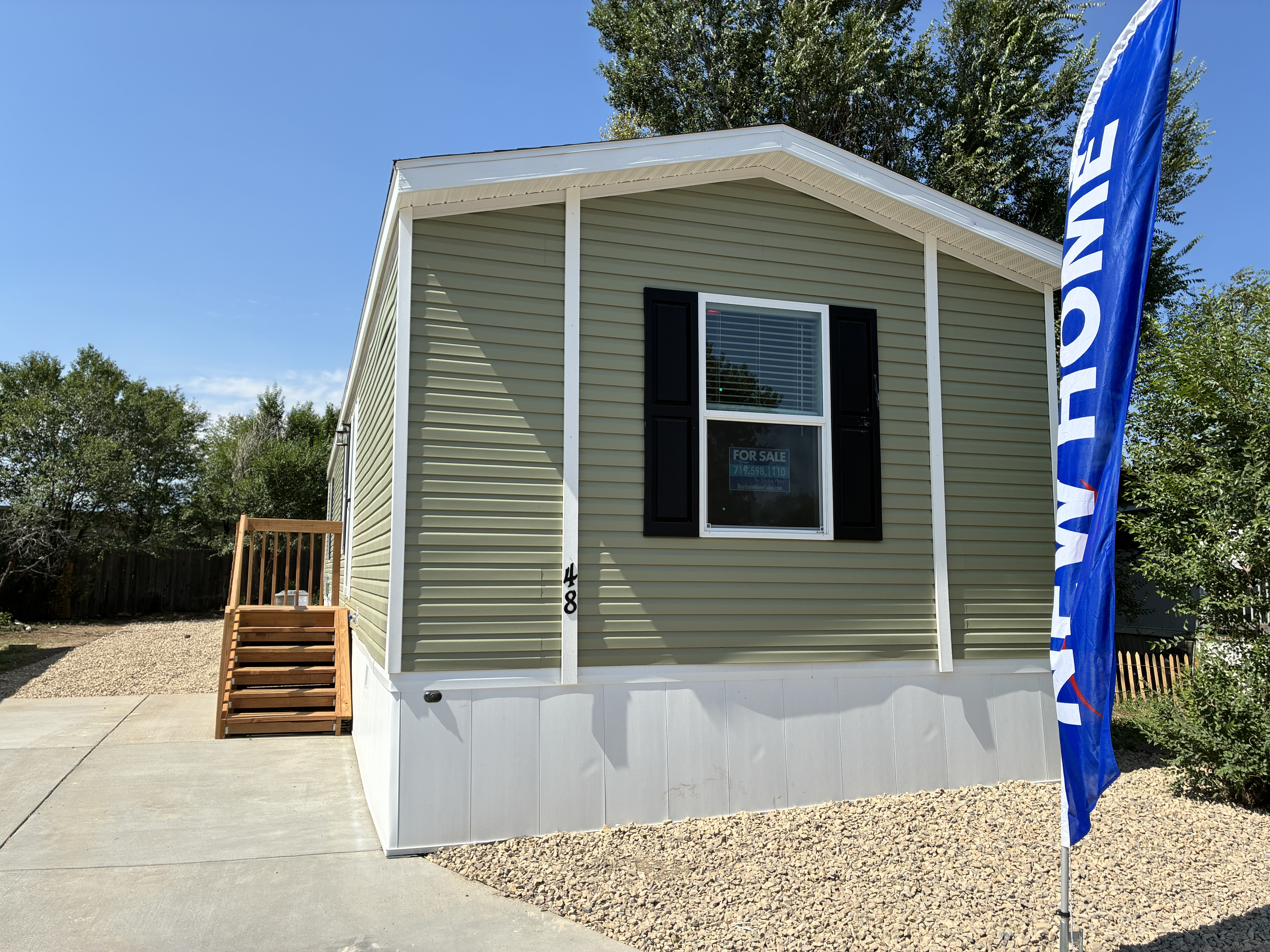 A photo of the home