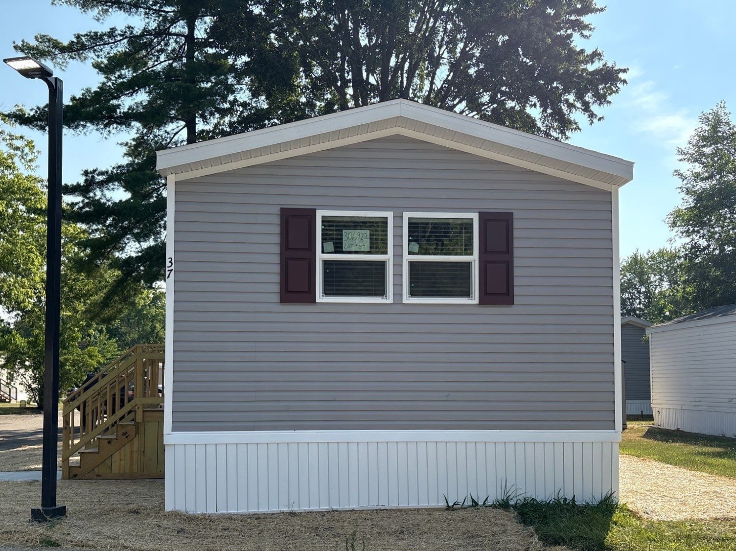 A photo of the home