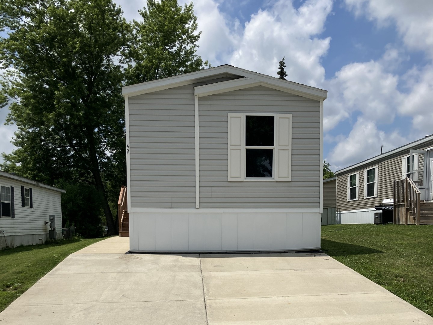 A photo of the home