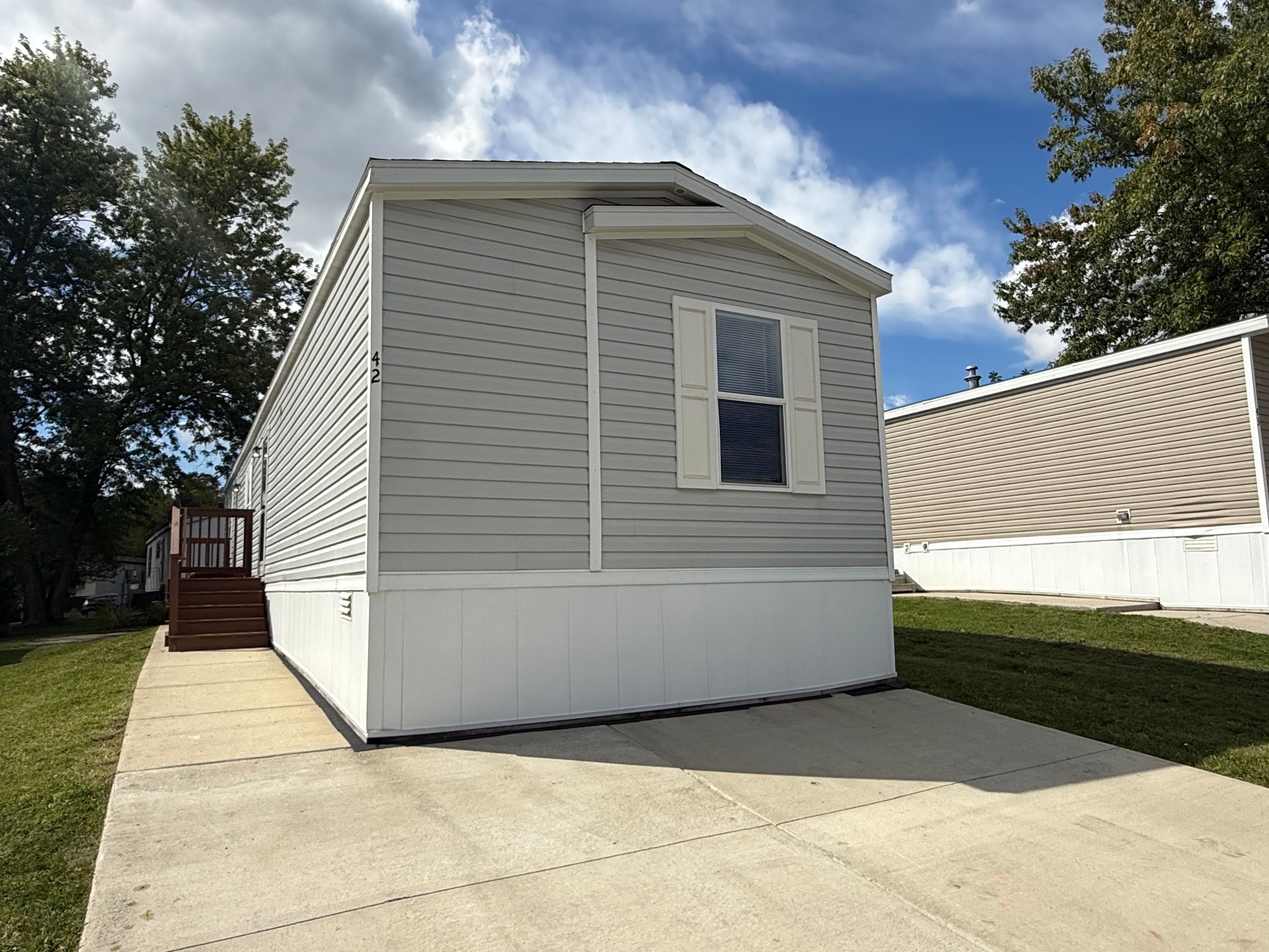 A photo of the home