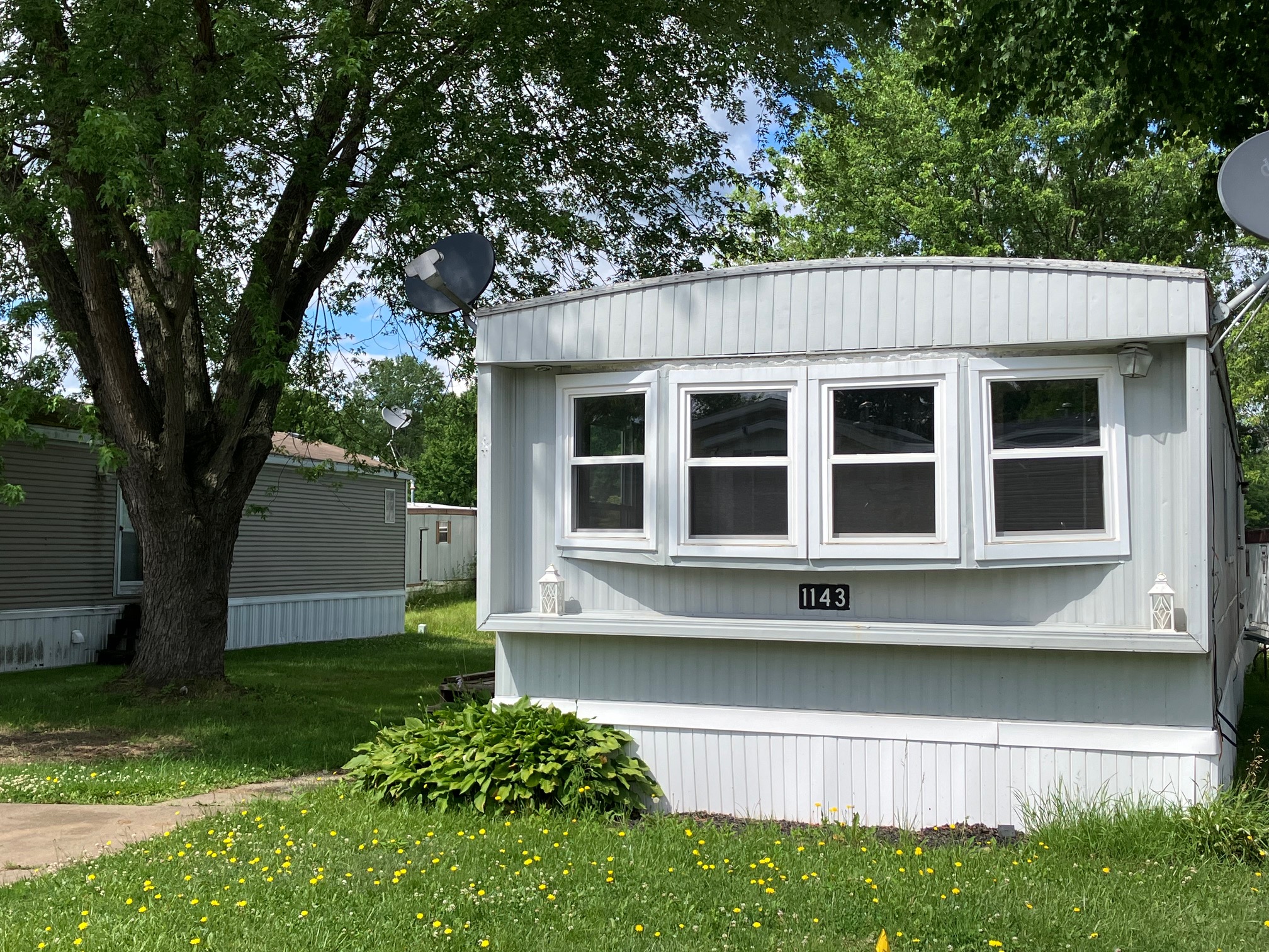 A photo of the home
