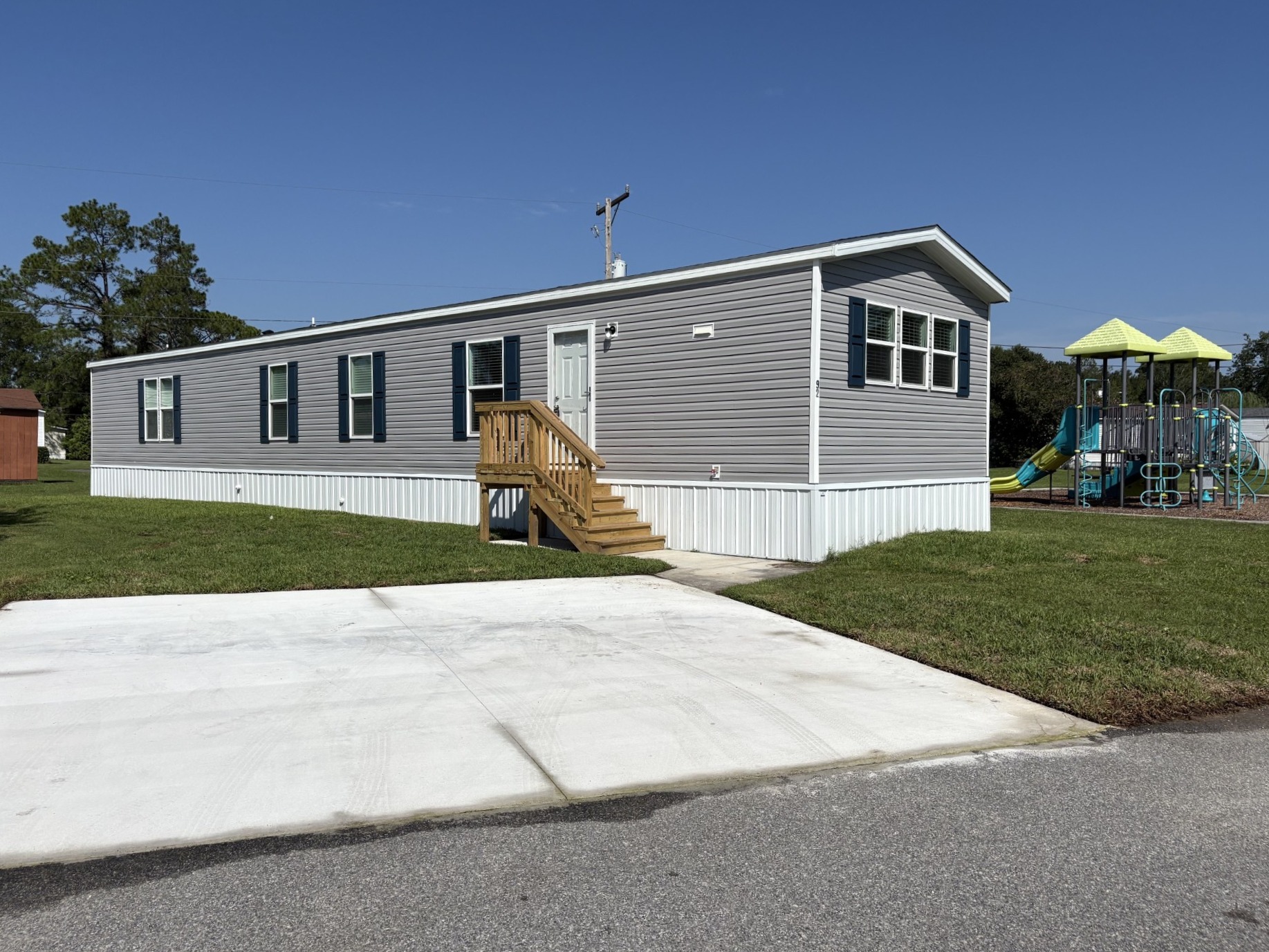 A photo of the home