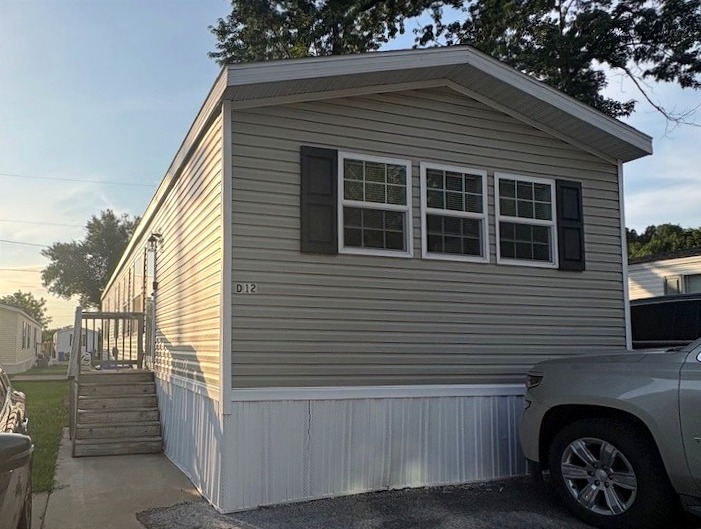 A photo of the home