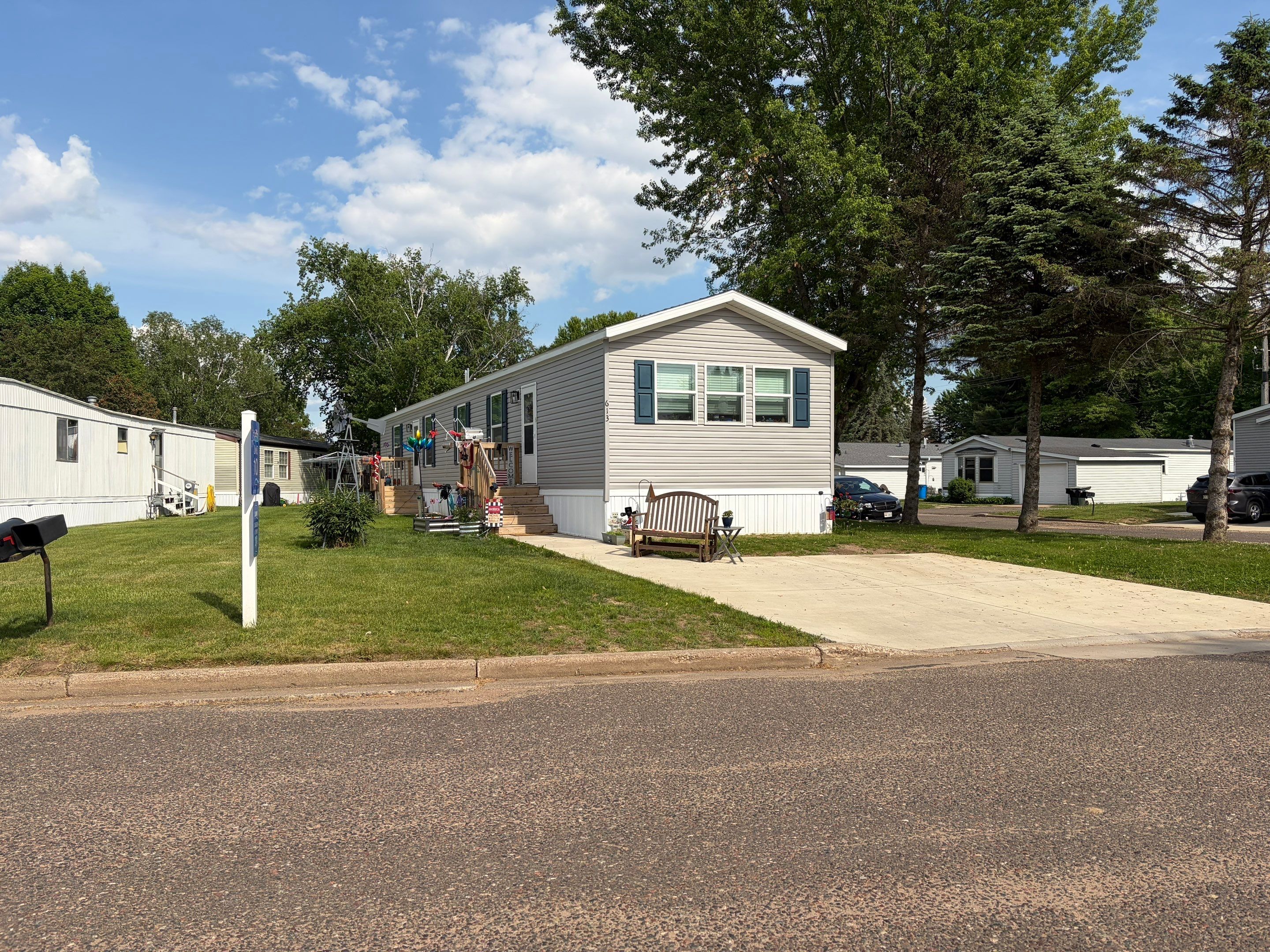A photo of the home