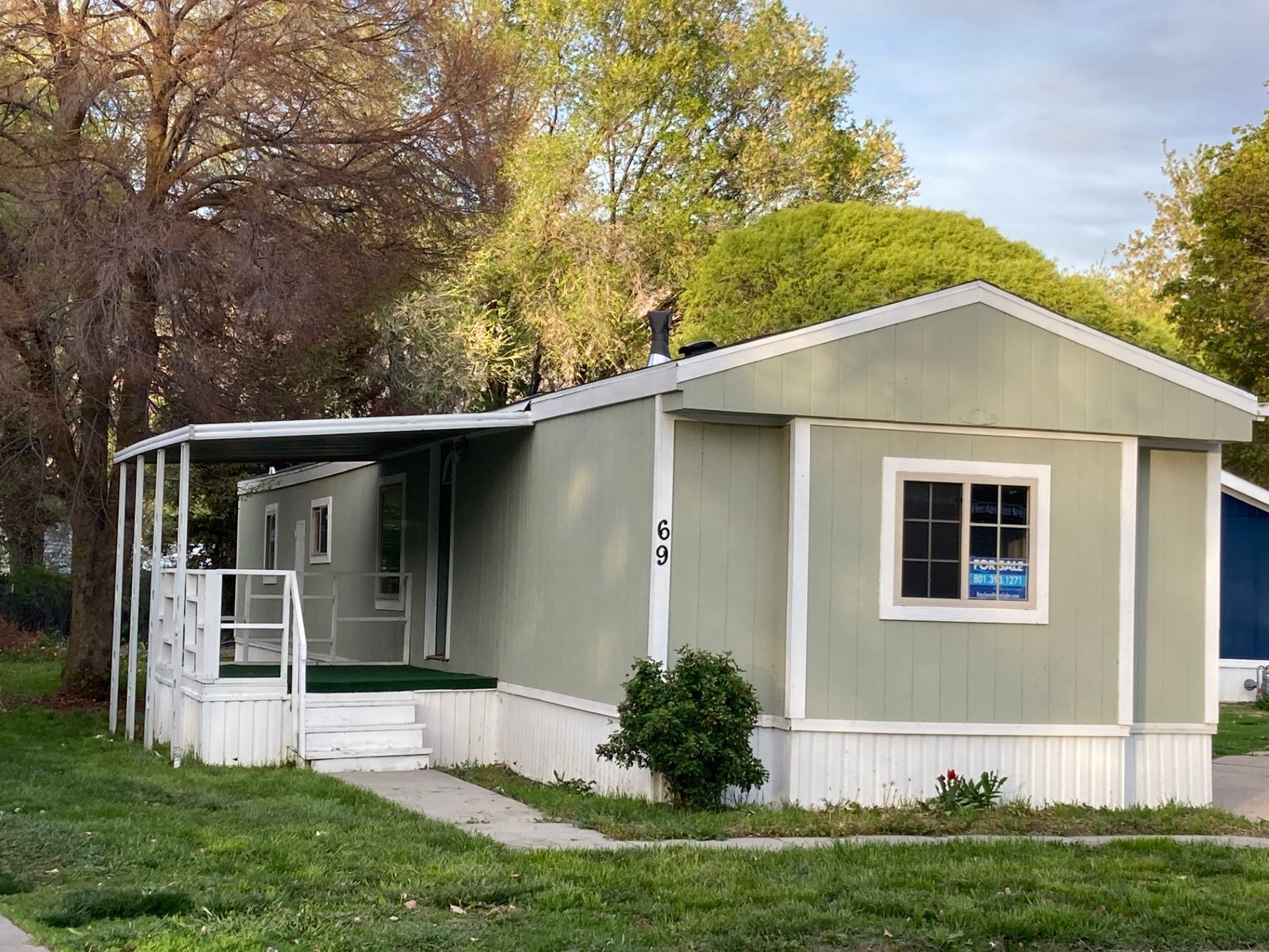 A photo of the home