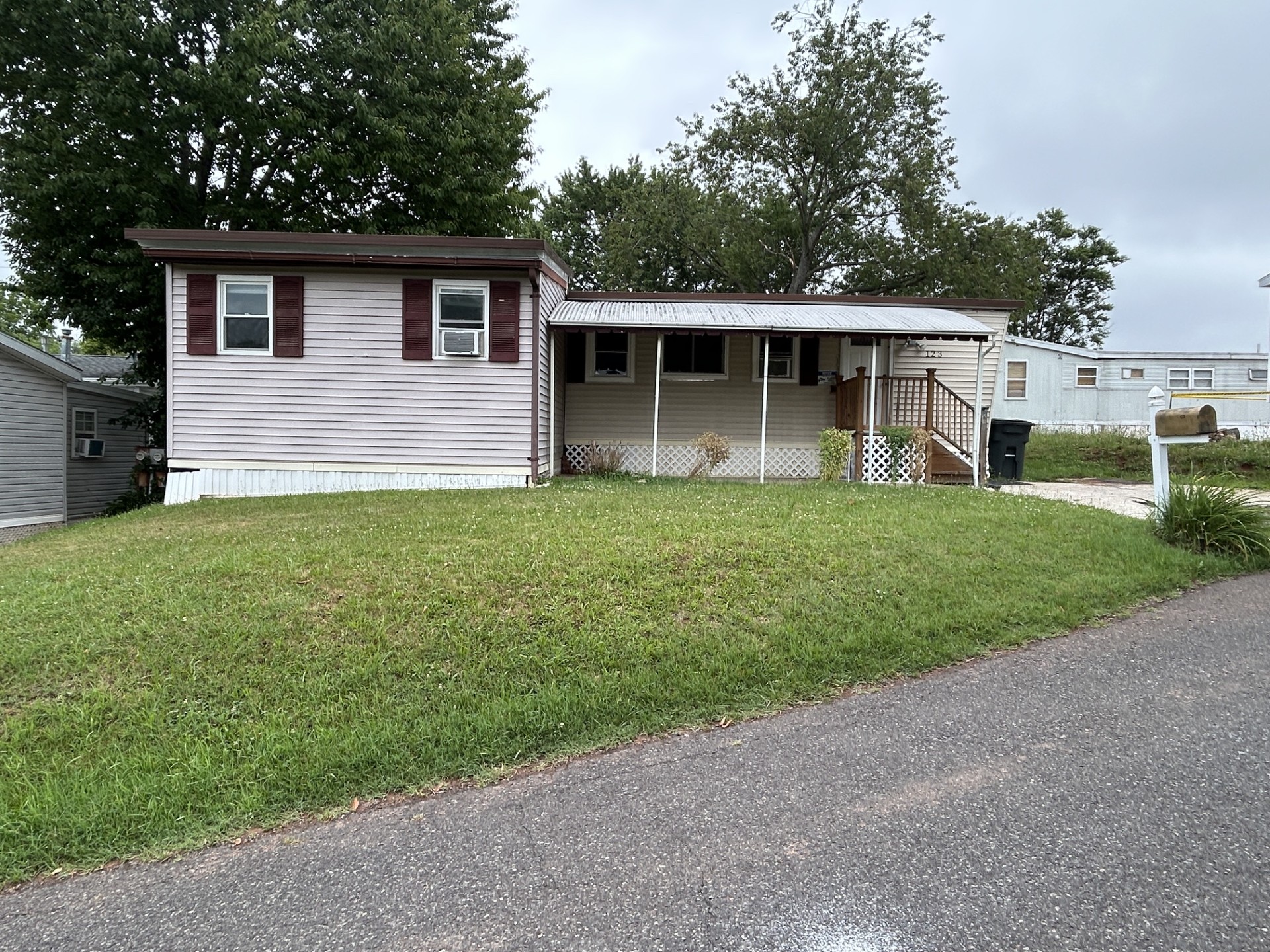 A photo of the home