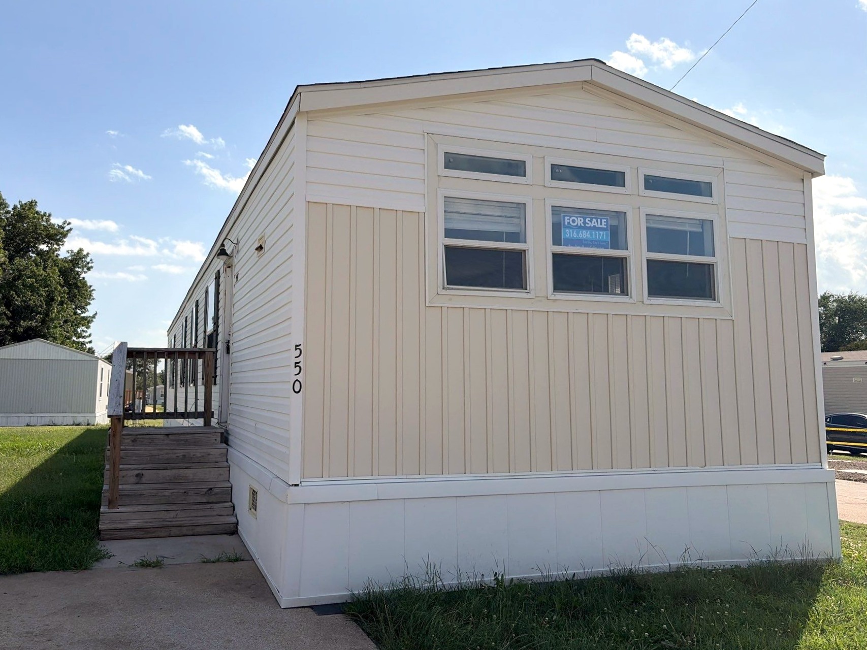 A photo of the home