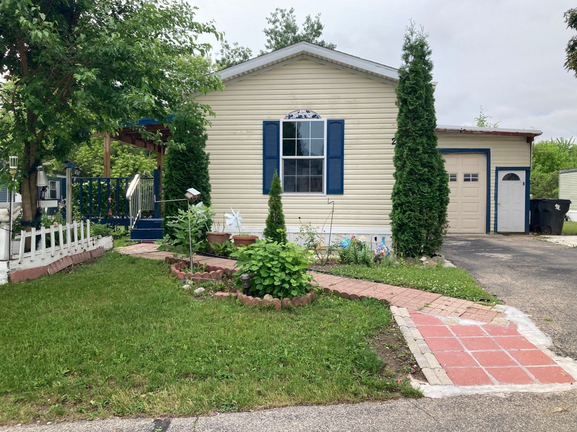 A photo of the home