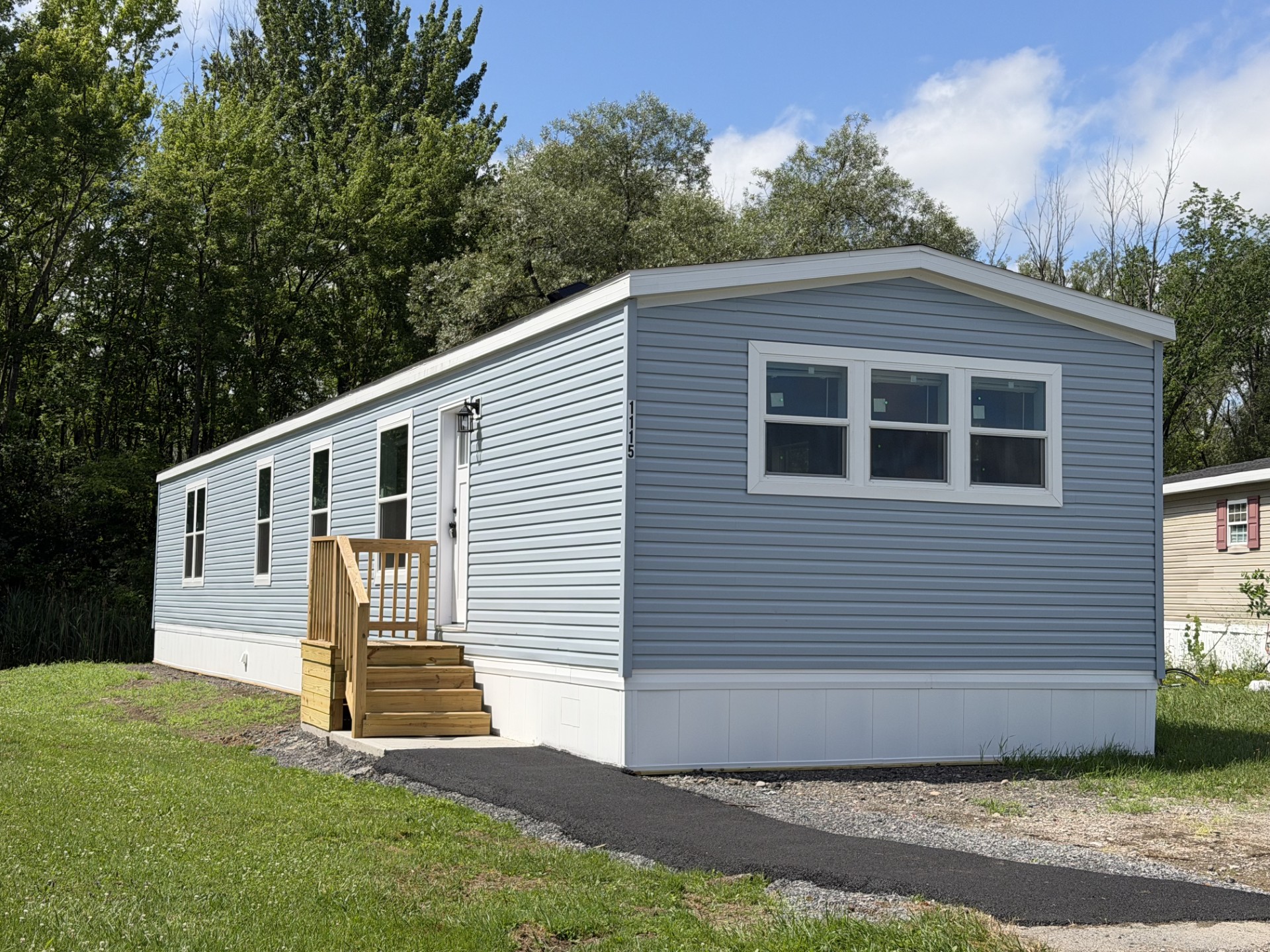 A photo of the home