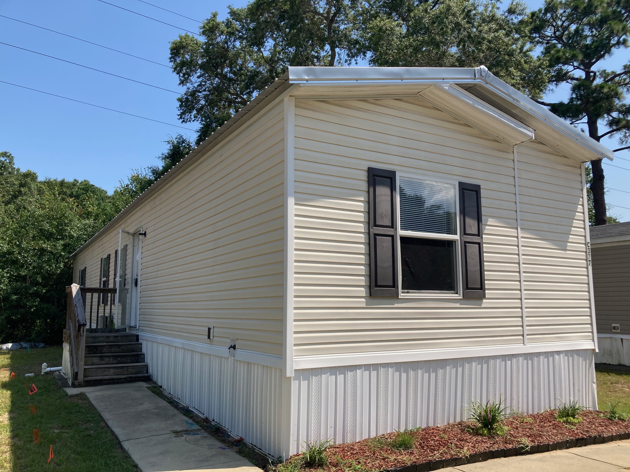 A photo of the home