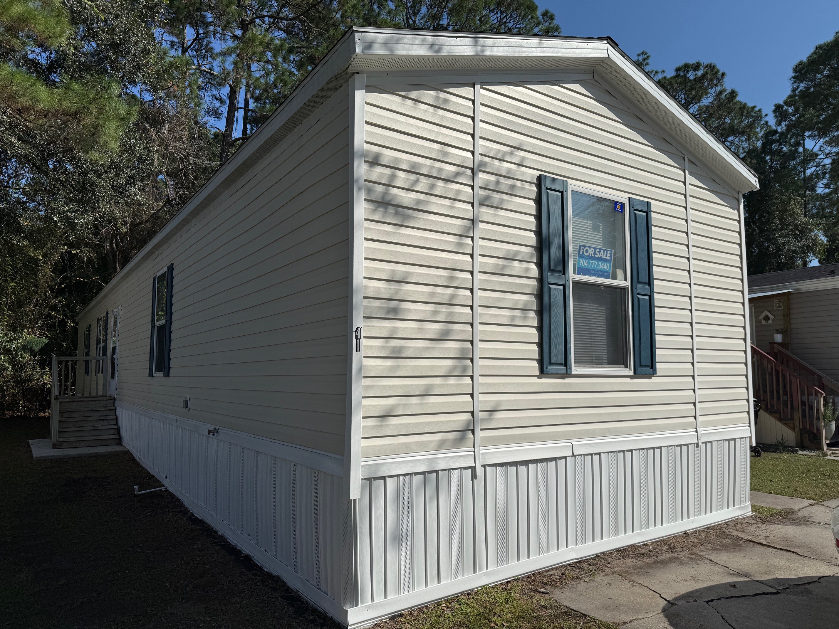 A photo of the home