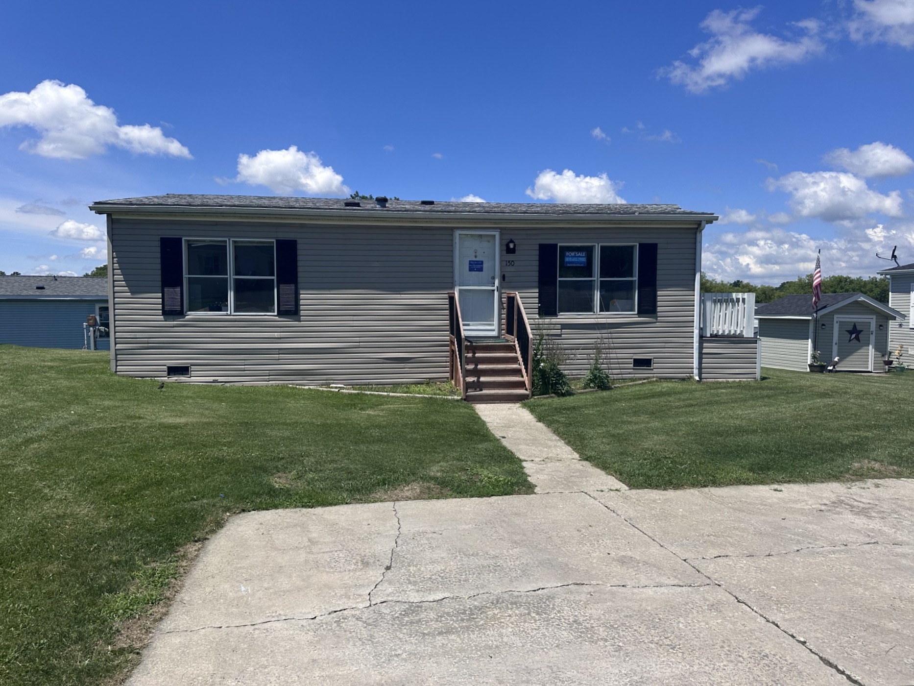 A photo of the home