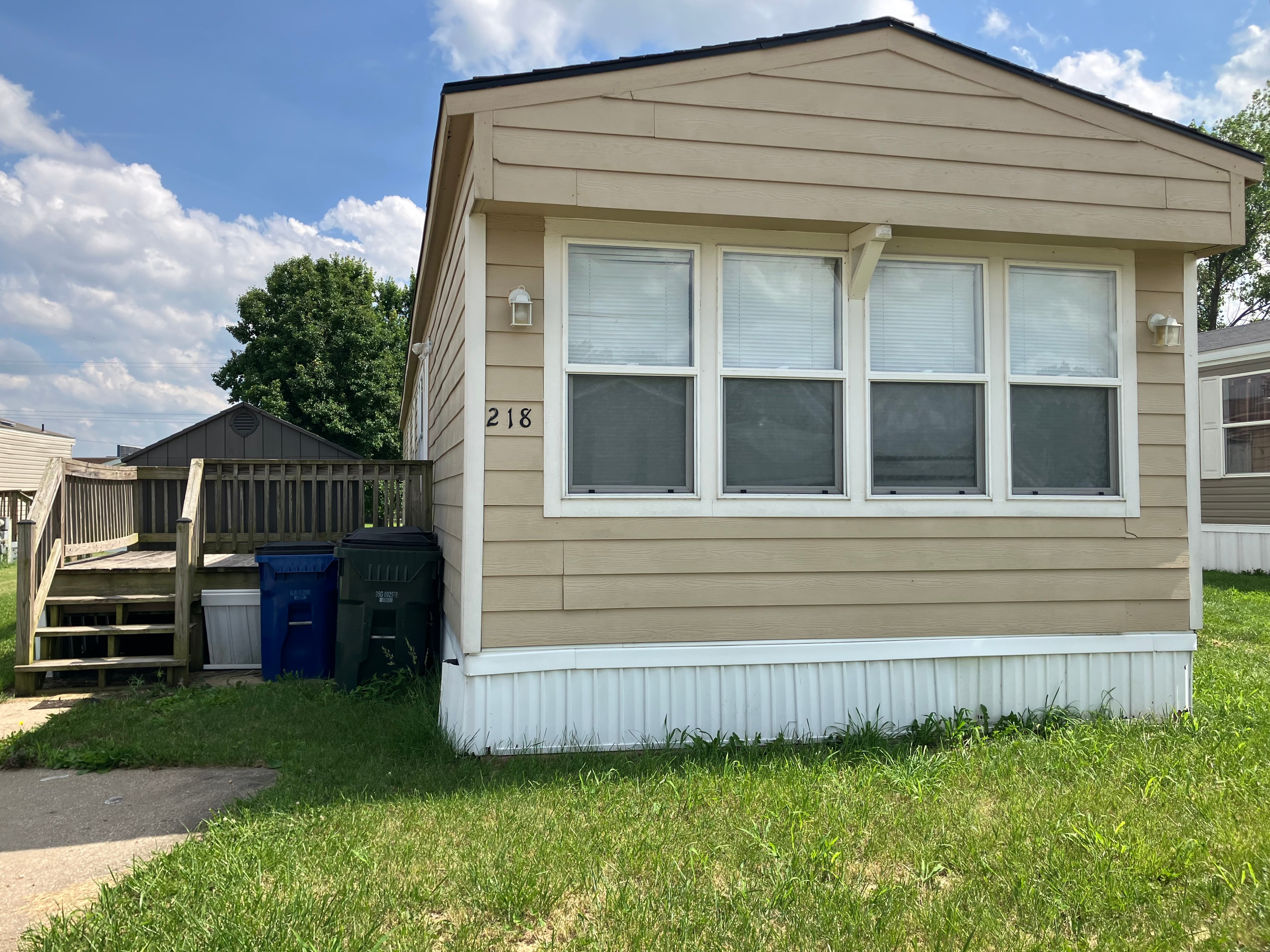A photo of the home