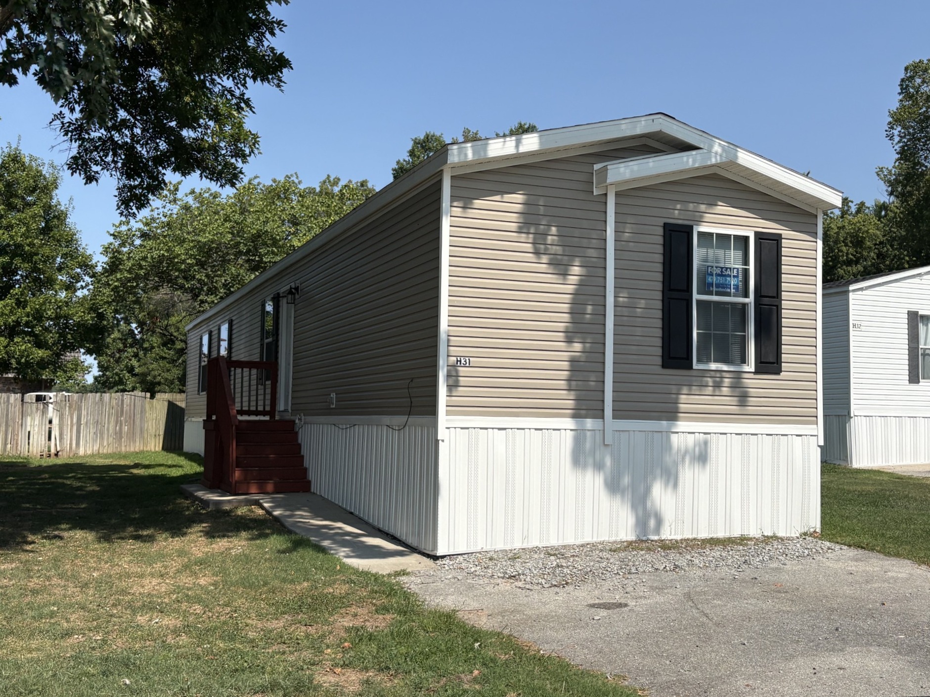 A photo of the home