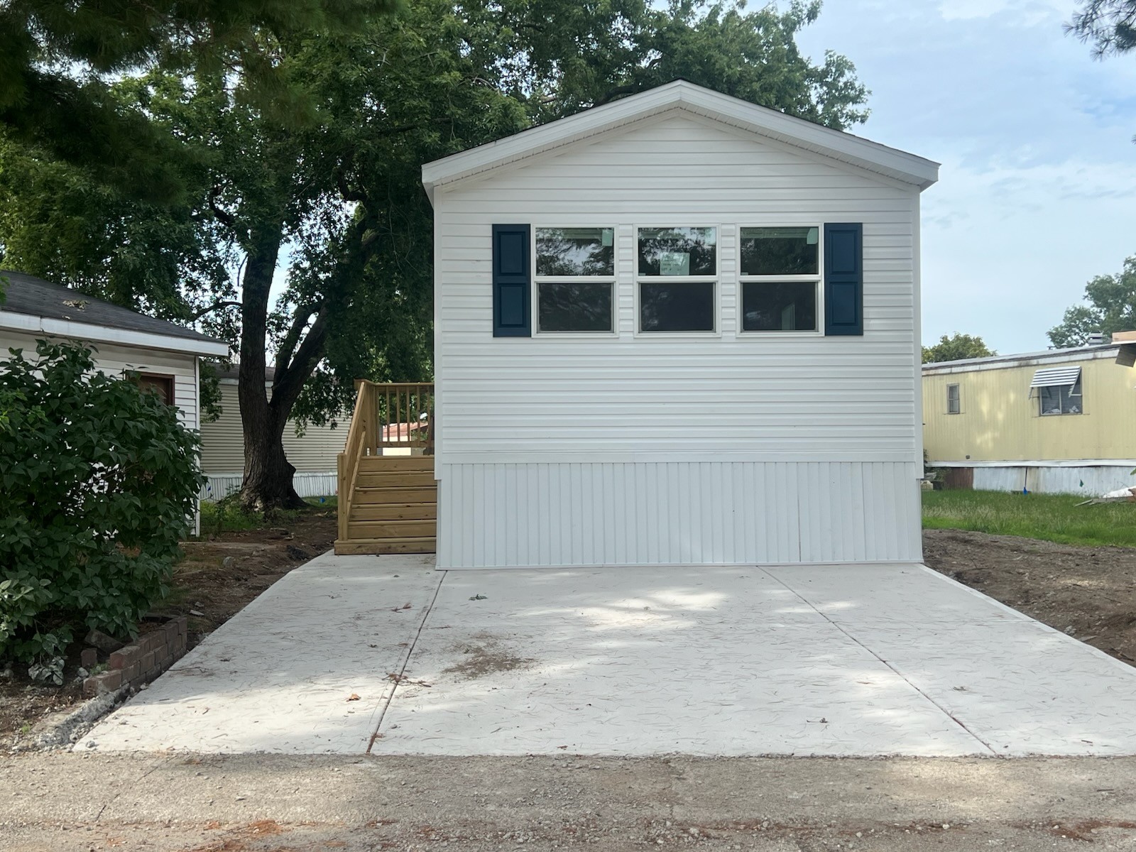 A photo of the home