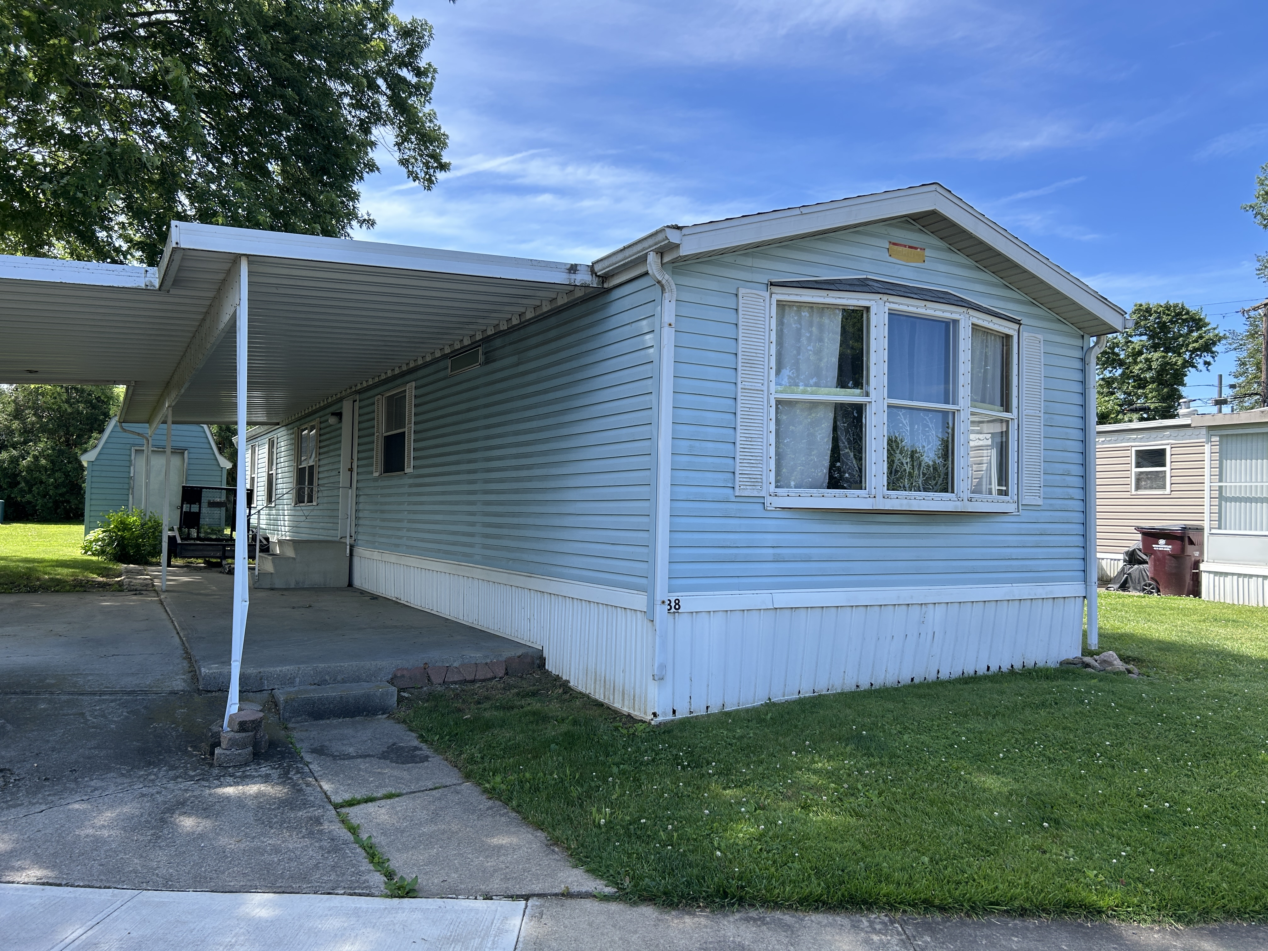 A photo of the home