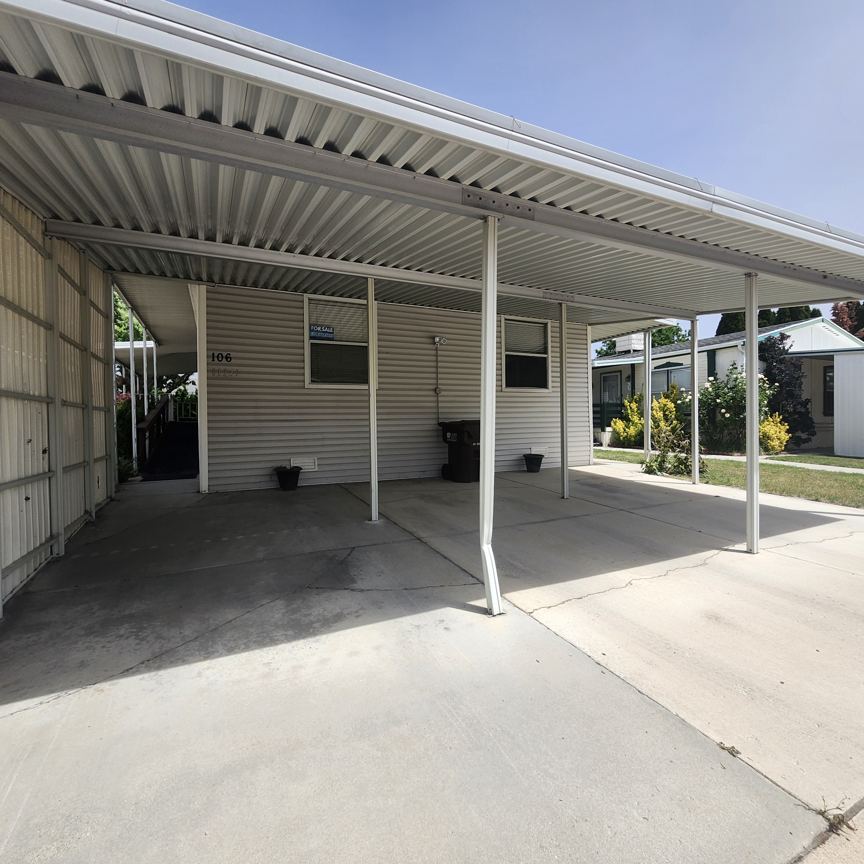 A photo of the home