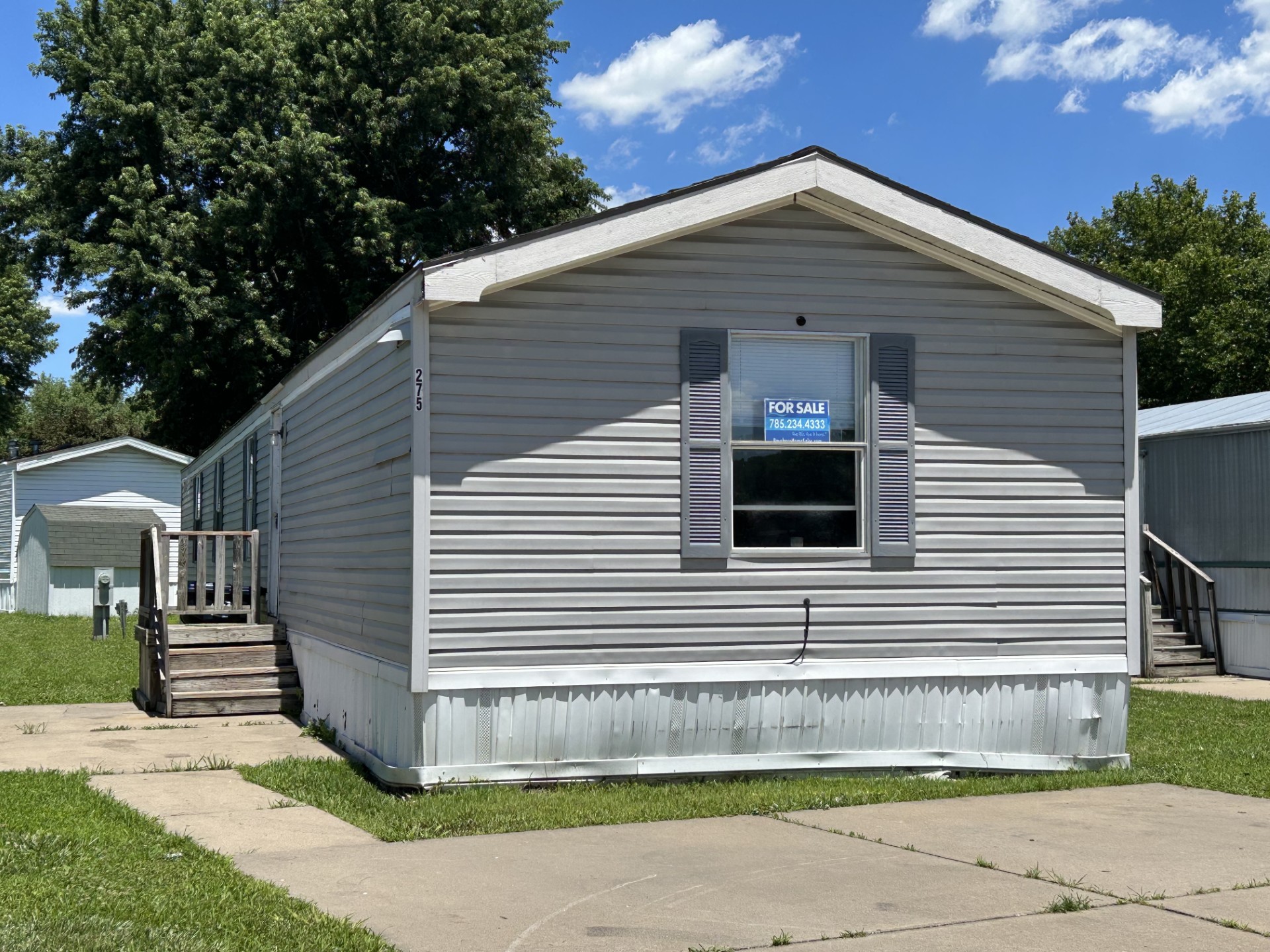 A photo of the home
