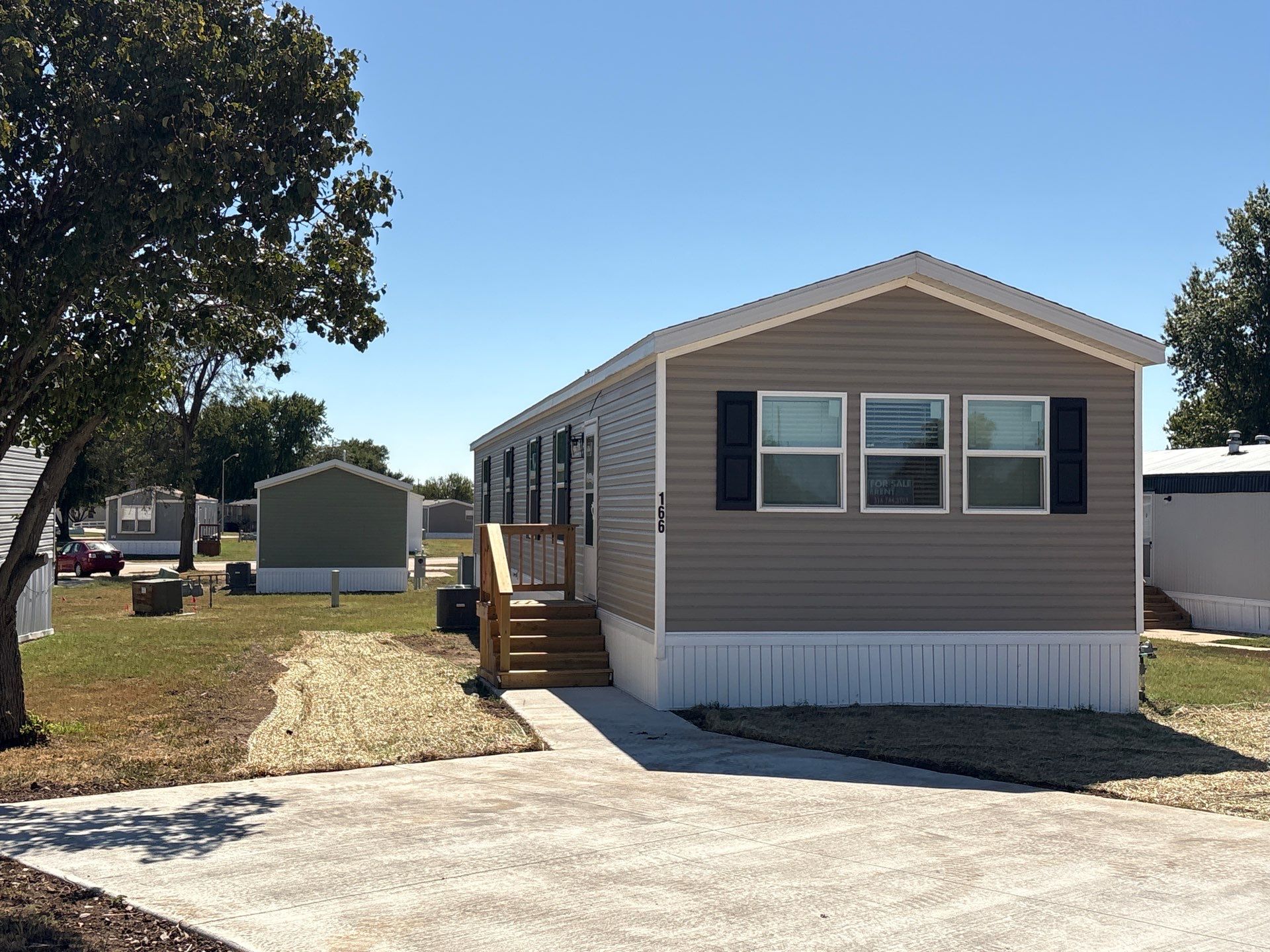 A photo of the home