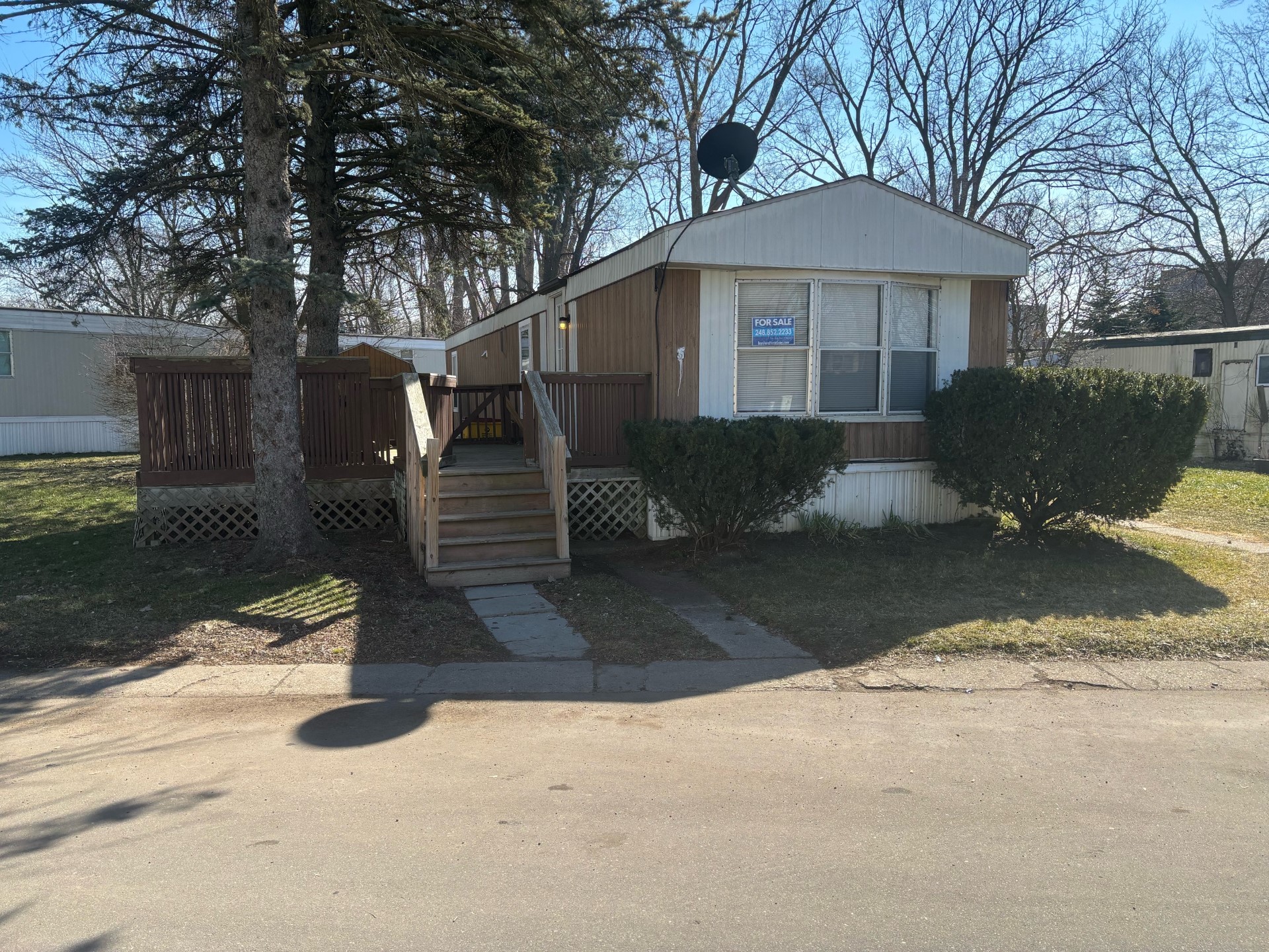 A photo of the home