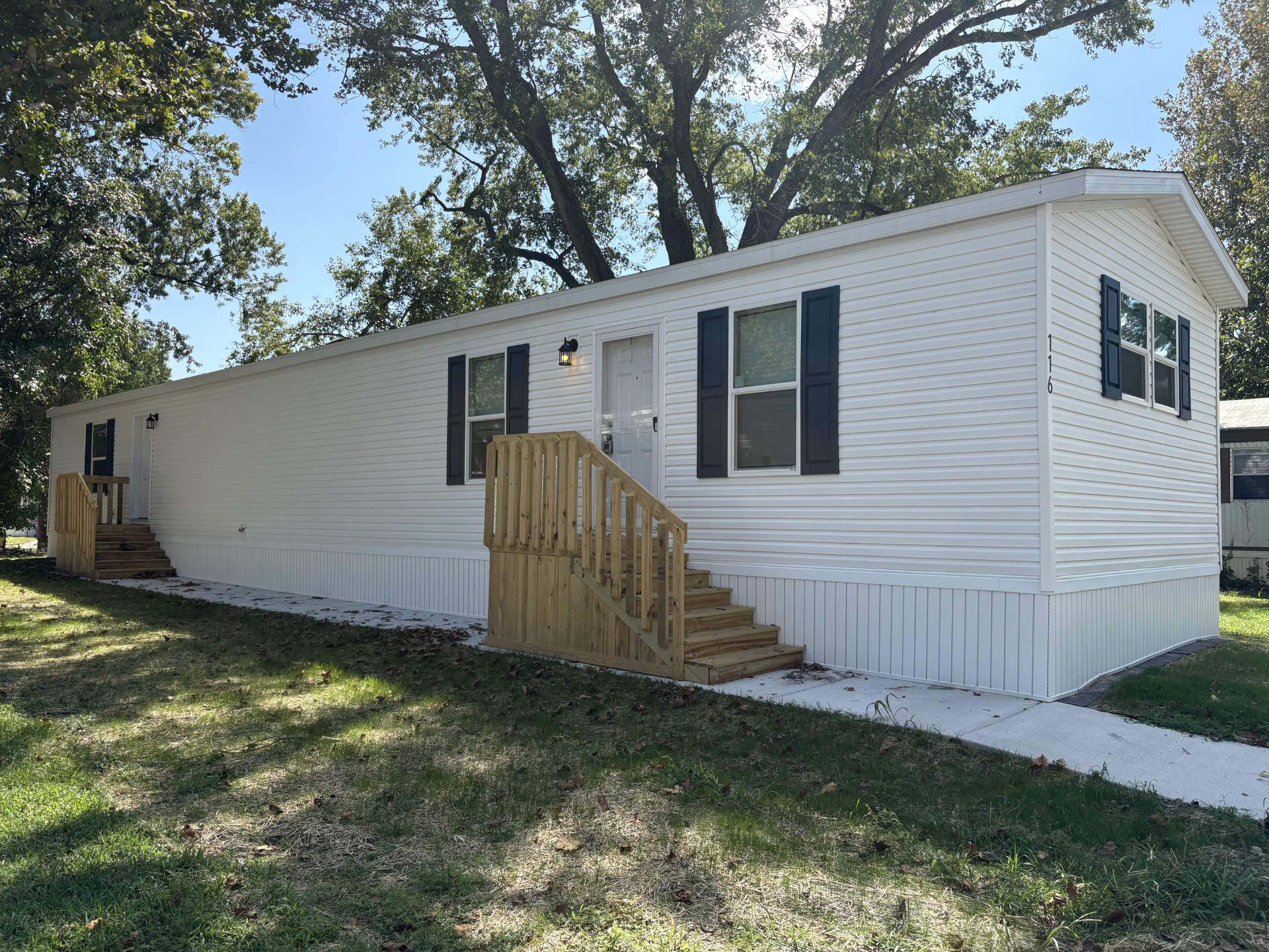 A photo of the home