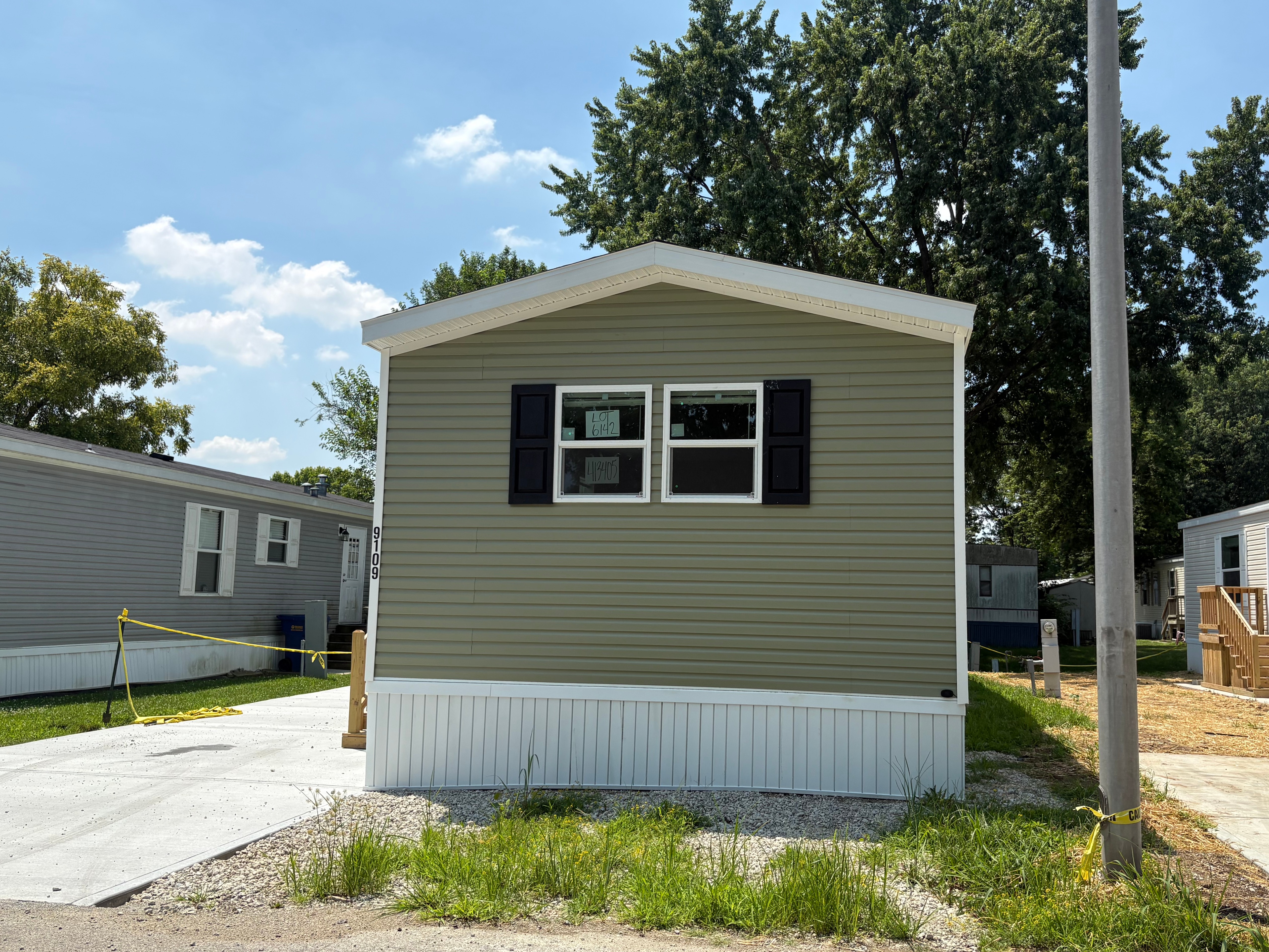 A photo of the home
