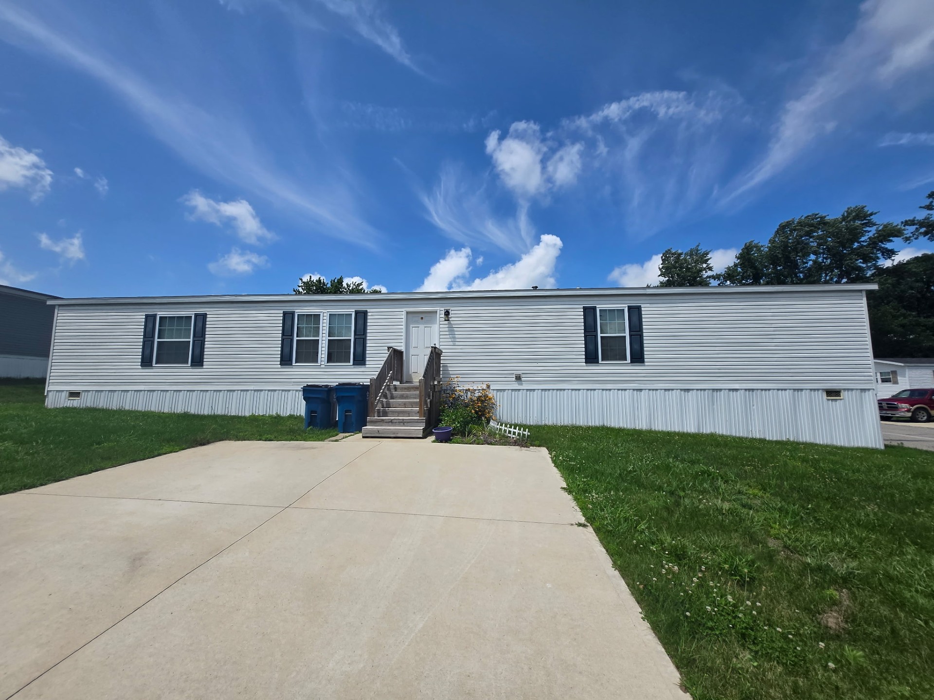 A photo of the home