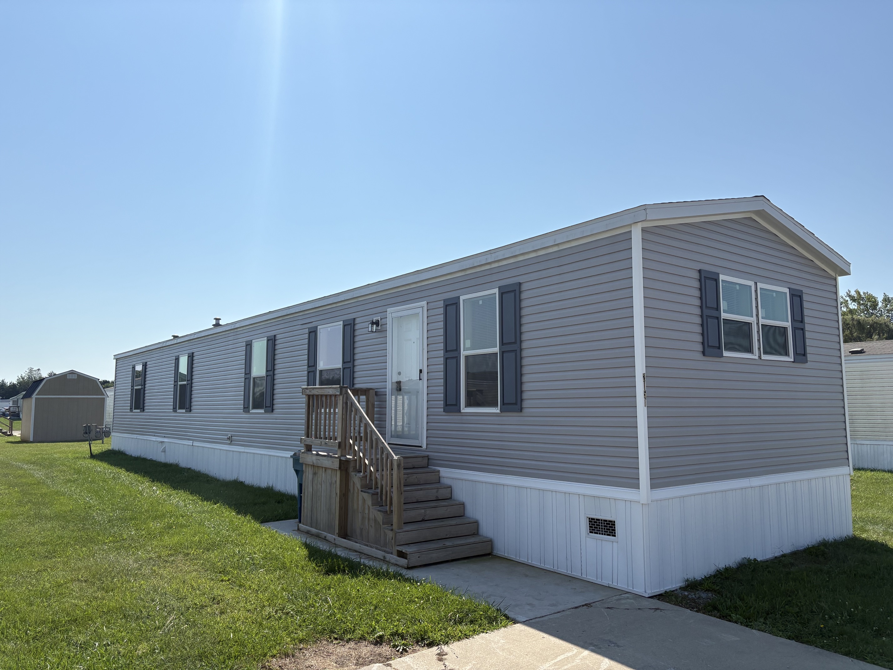 A photo of the home